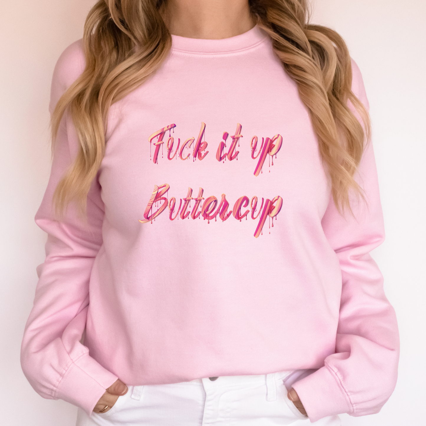 Fuck it up Buttercup Crewneck Sweatshirt