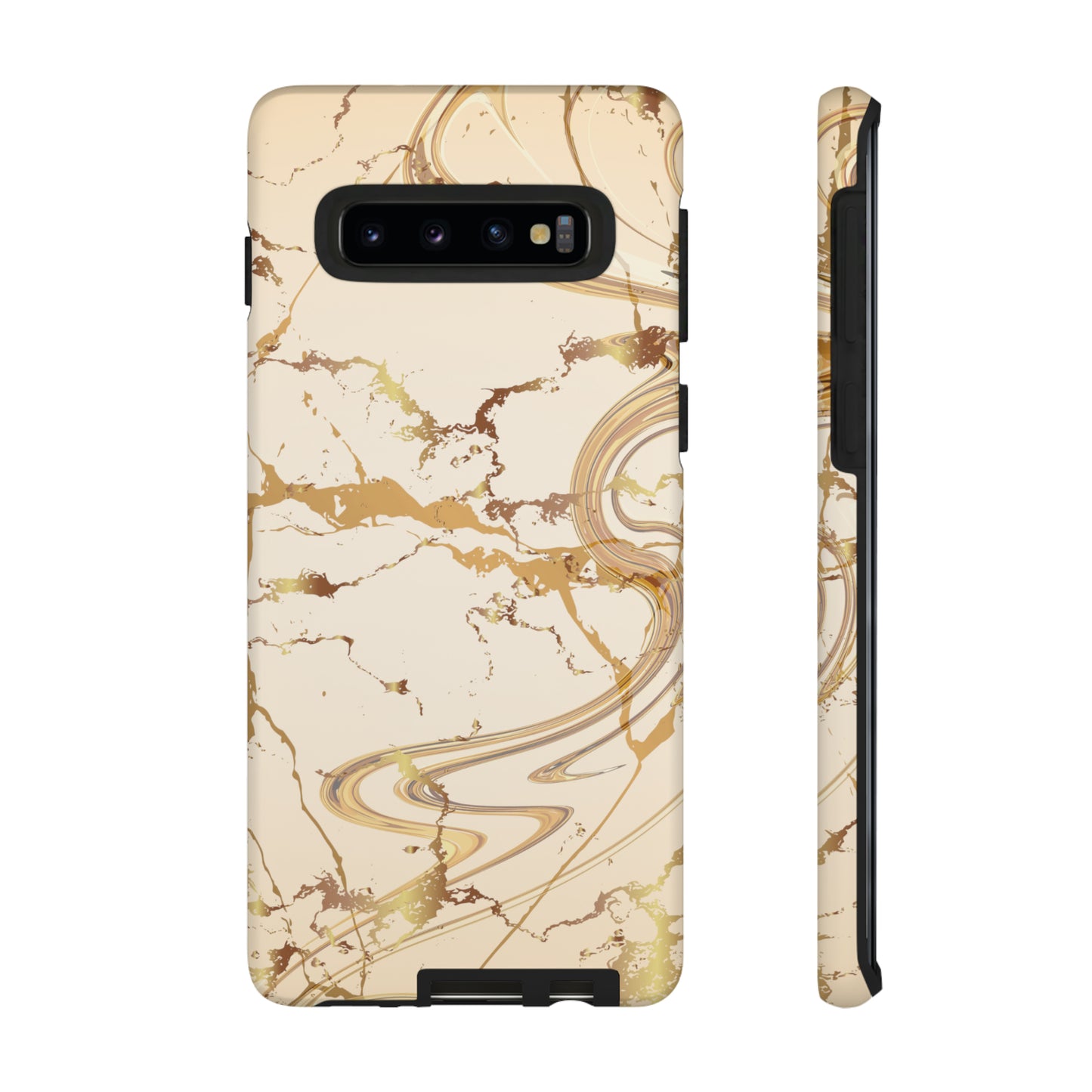 Gold Marble Tough Cases