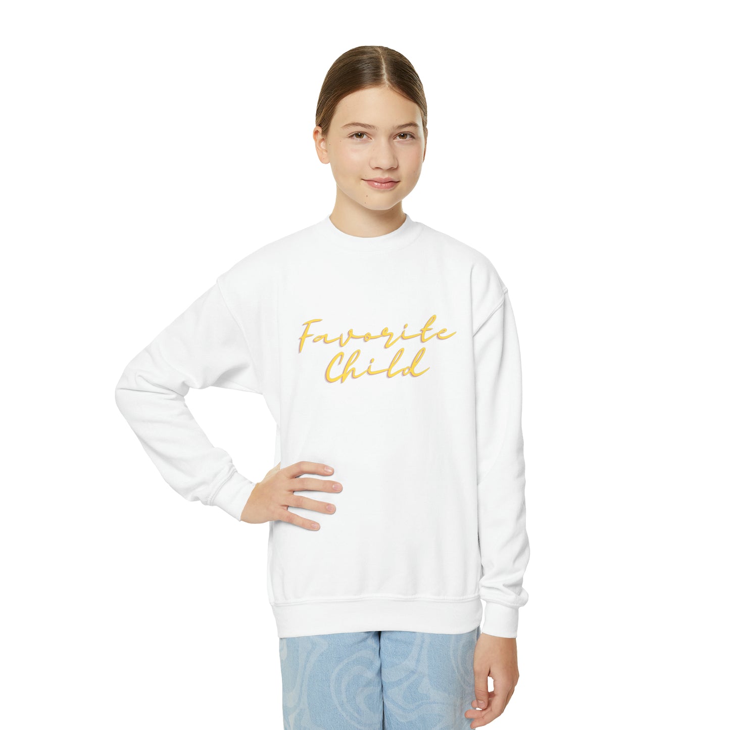 Favorite Child Youth Crewneck Sweatshirt