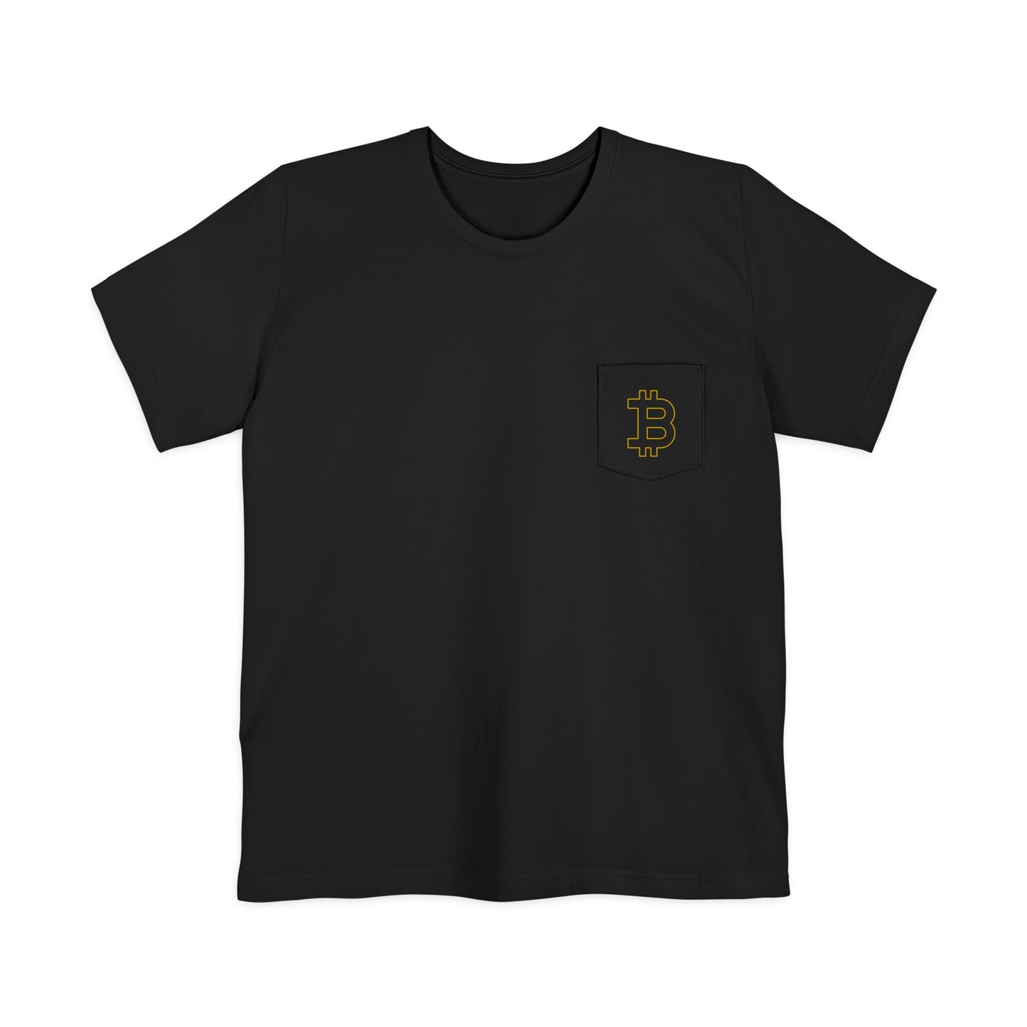 Bitcoin Unisex Pocket T-shirt