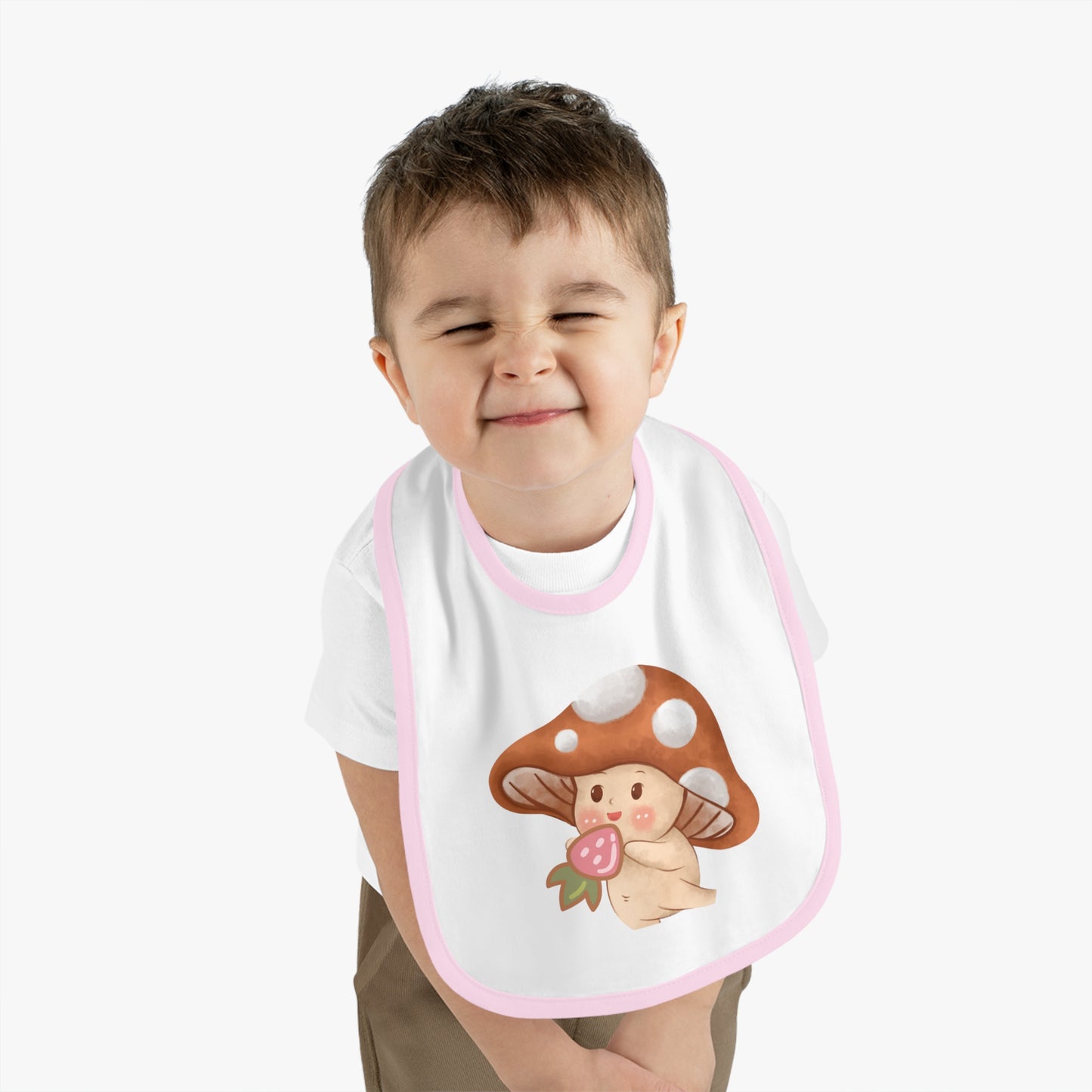 Baby Mushroom Bib