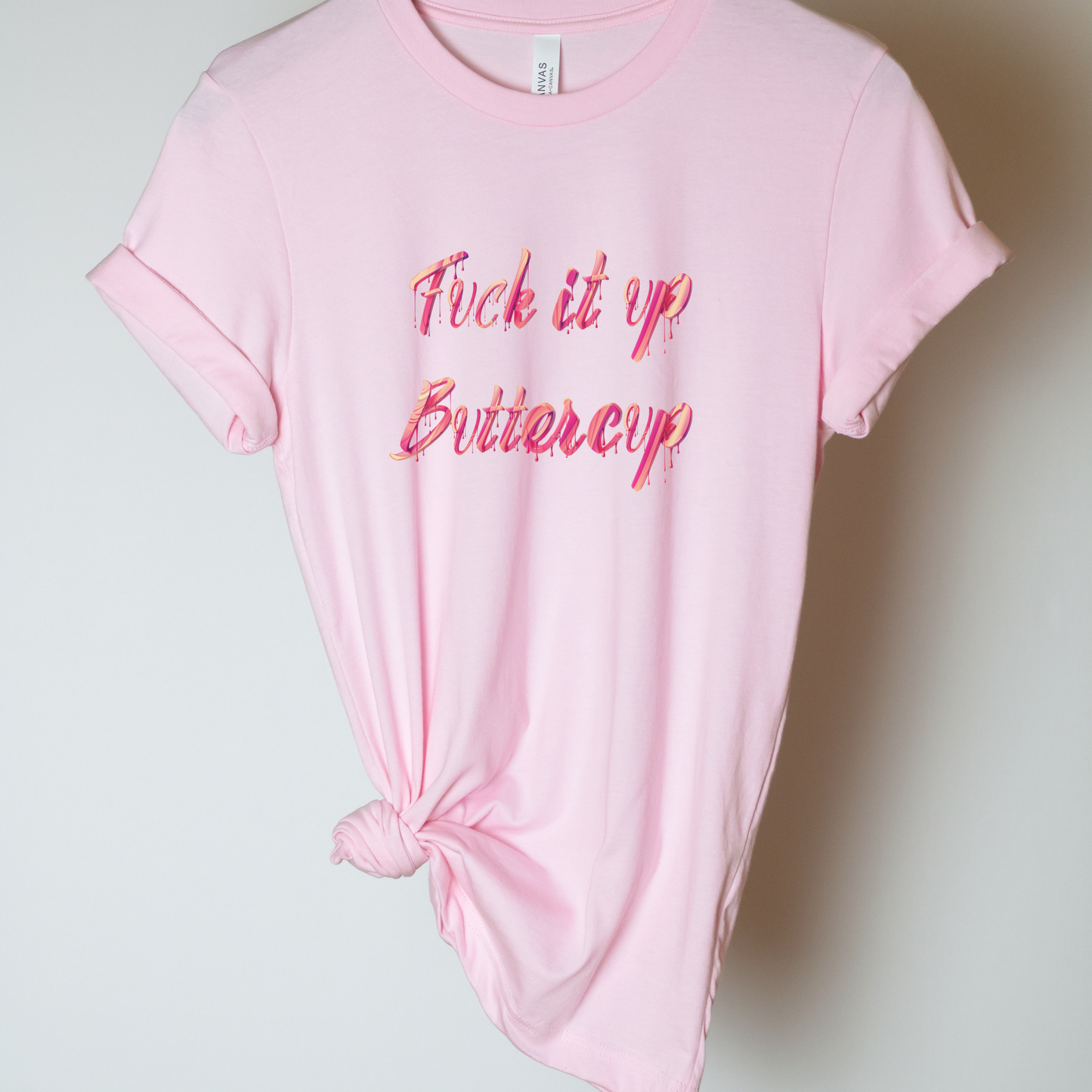 Fuck it up Buttercup Jersey Short Sleeve Tee