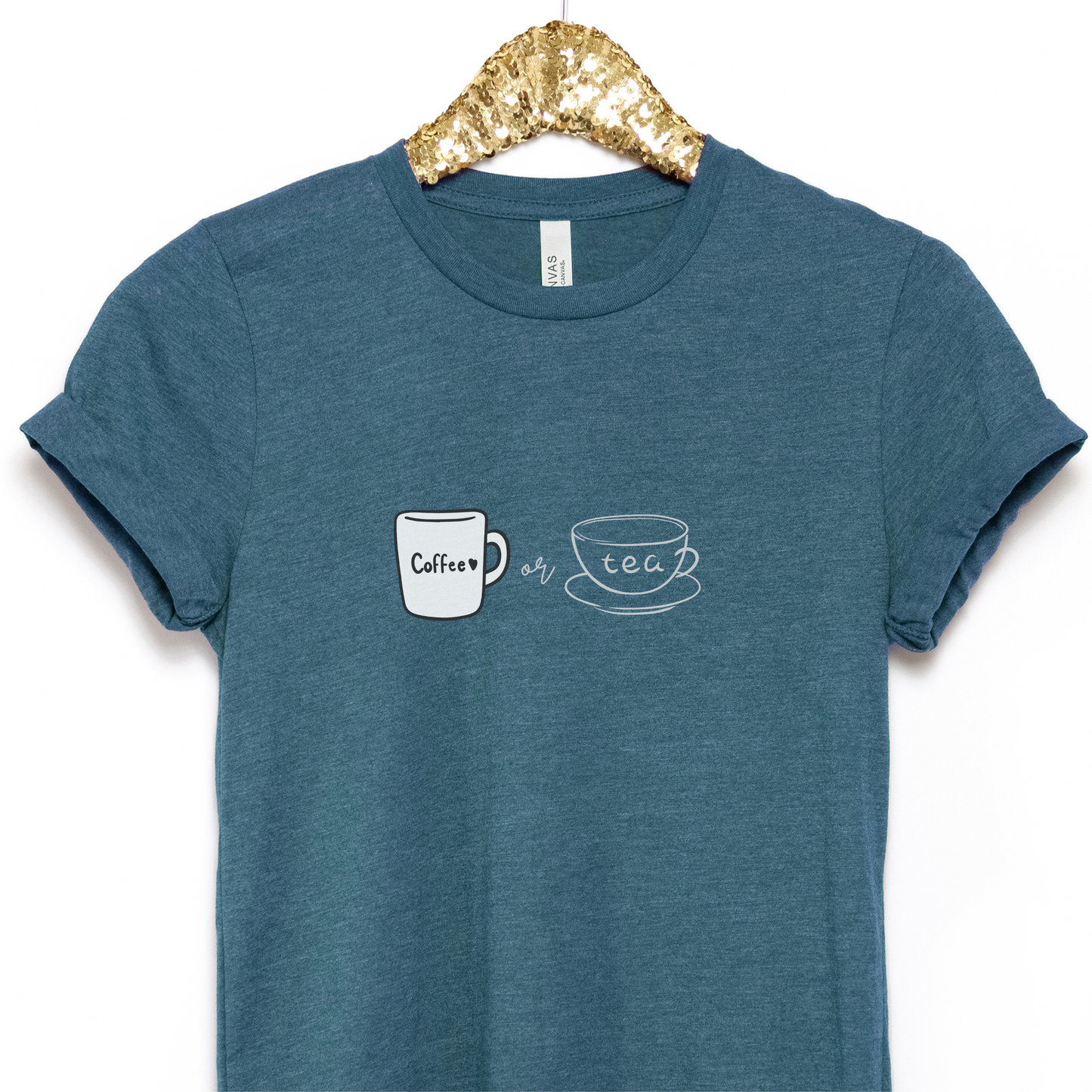 Coffee or Tea Unisex Jersey Short Sleeve Tee