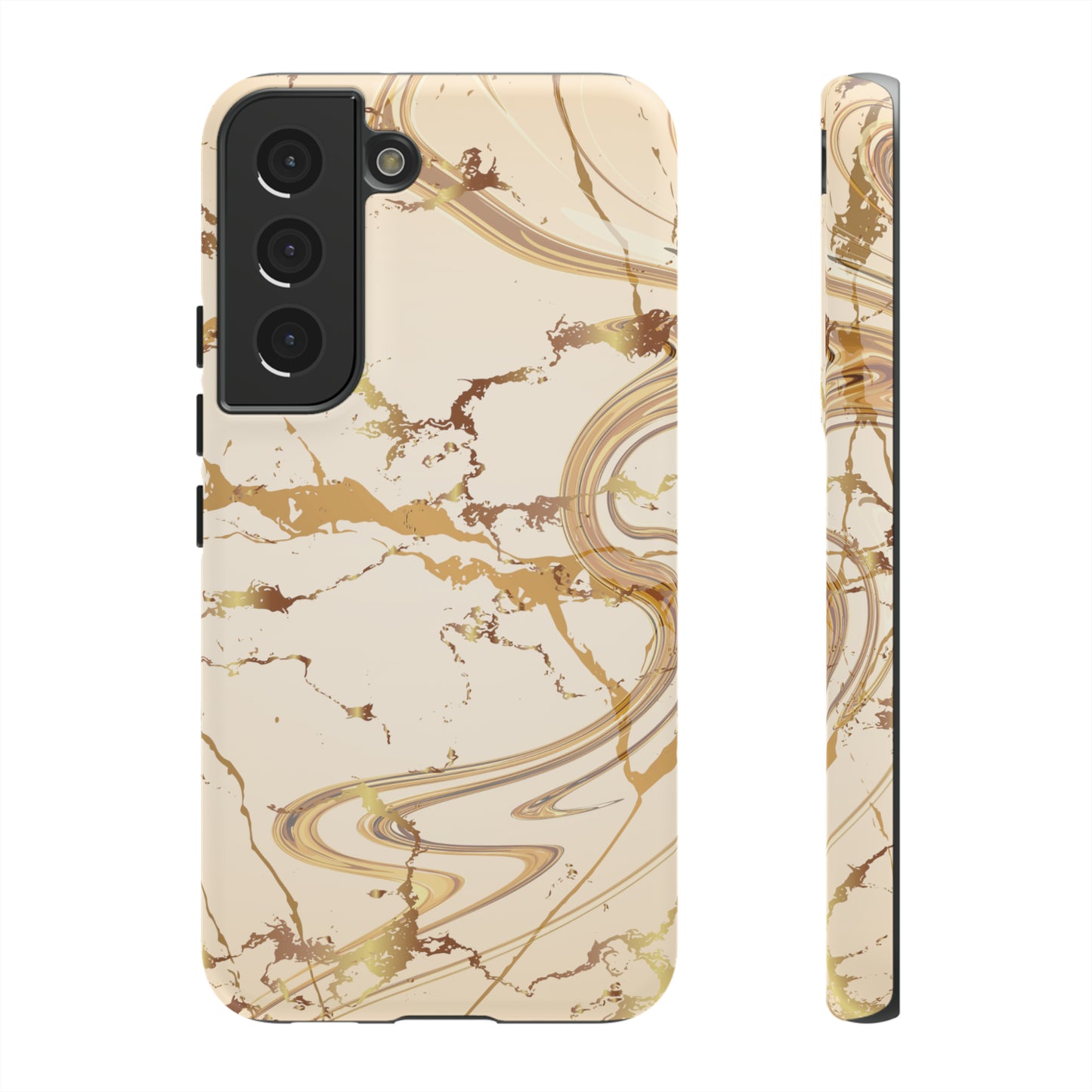 Gold Marble Tough Cases