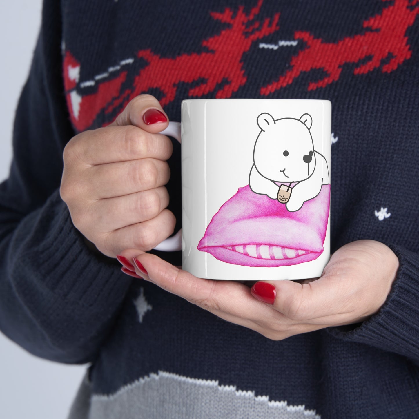 Boba Bear Ceramic Mug