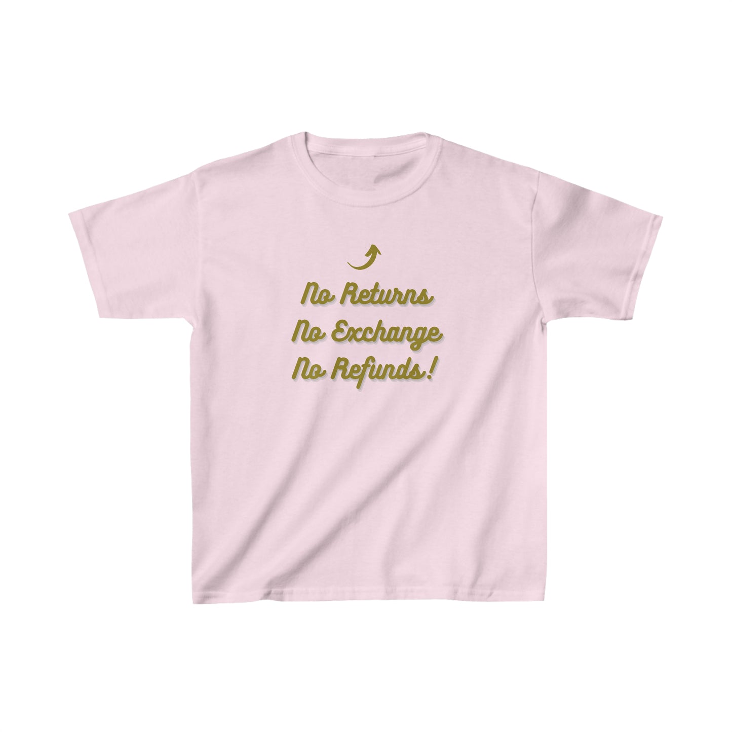 No Refunds Kids Heavy Cotton™ Tee