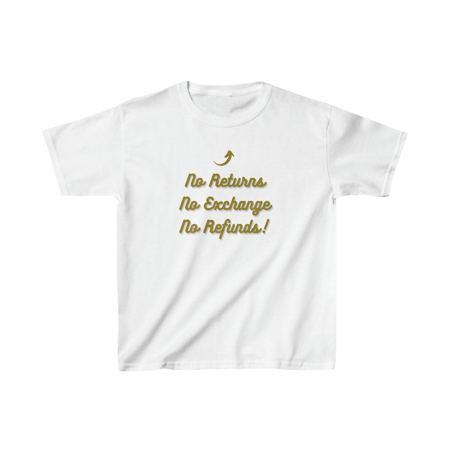 No Refunds Kids Heavy Cotton™ Tee