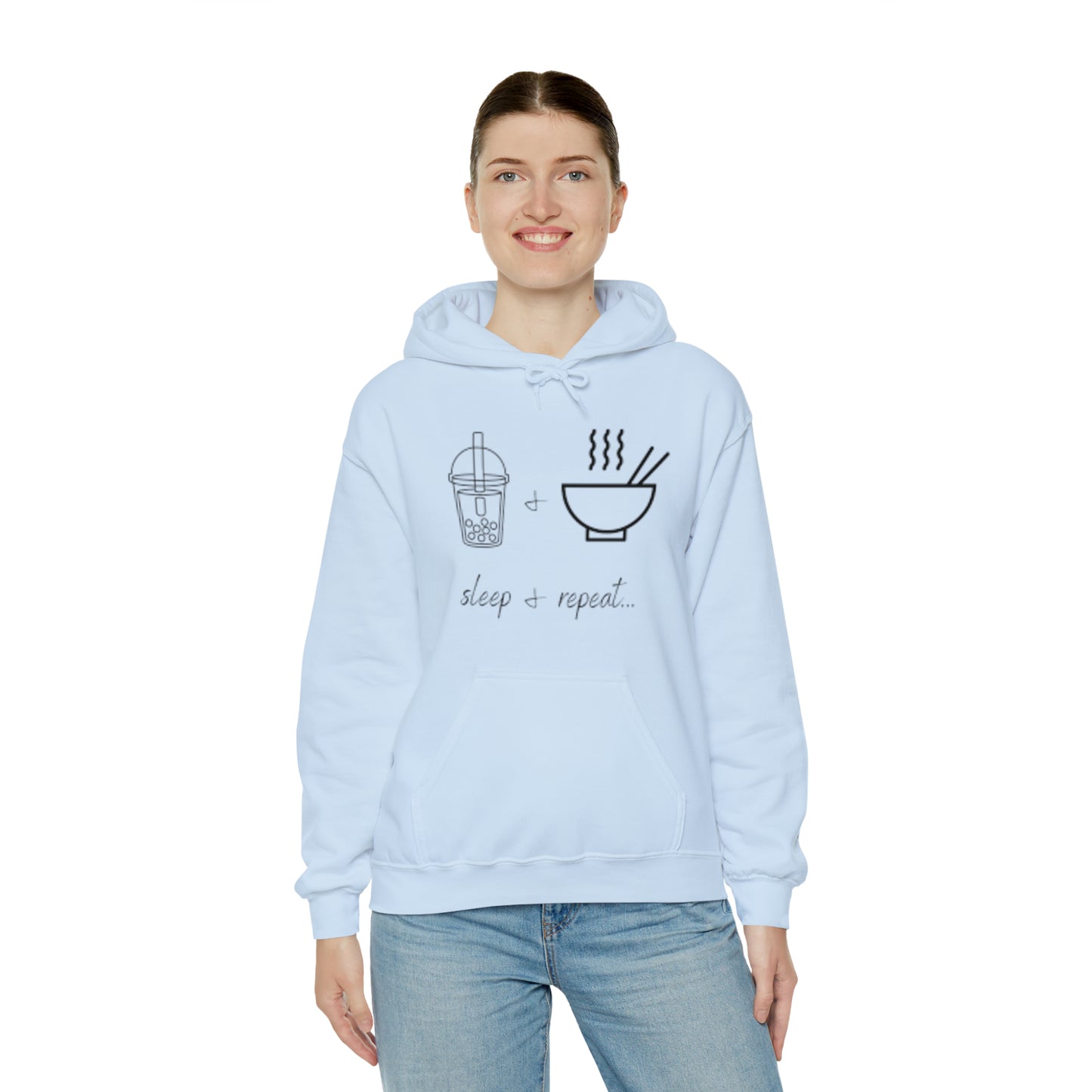 Boba Tea Unisex Heavy Blend™ Hooded Sweatshirt