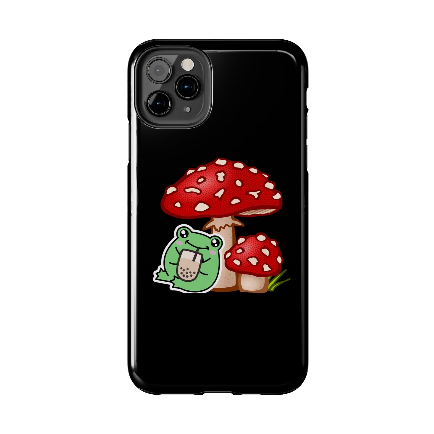 Frog Mushroom Tough Phone Cases