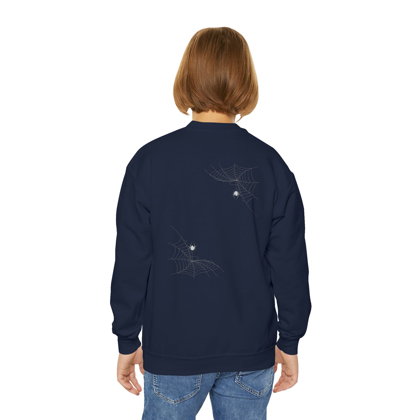 Spiderweb Youth Crewneck Sweatshirt