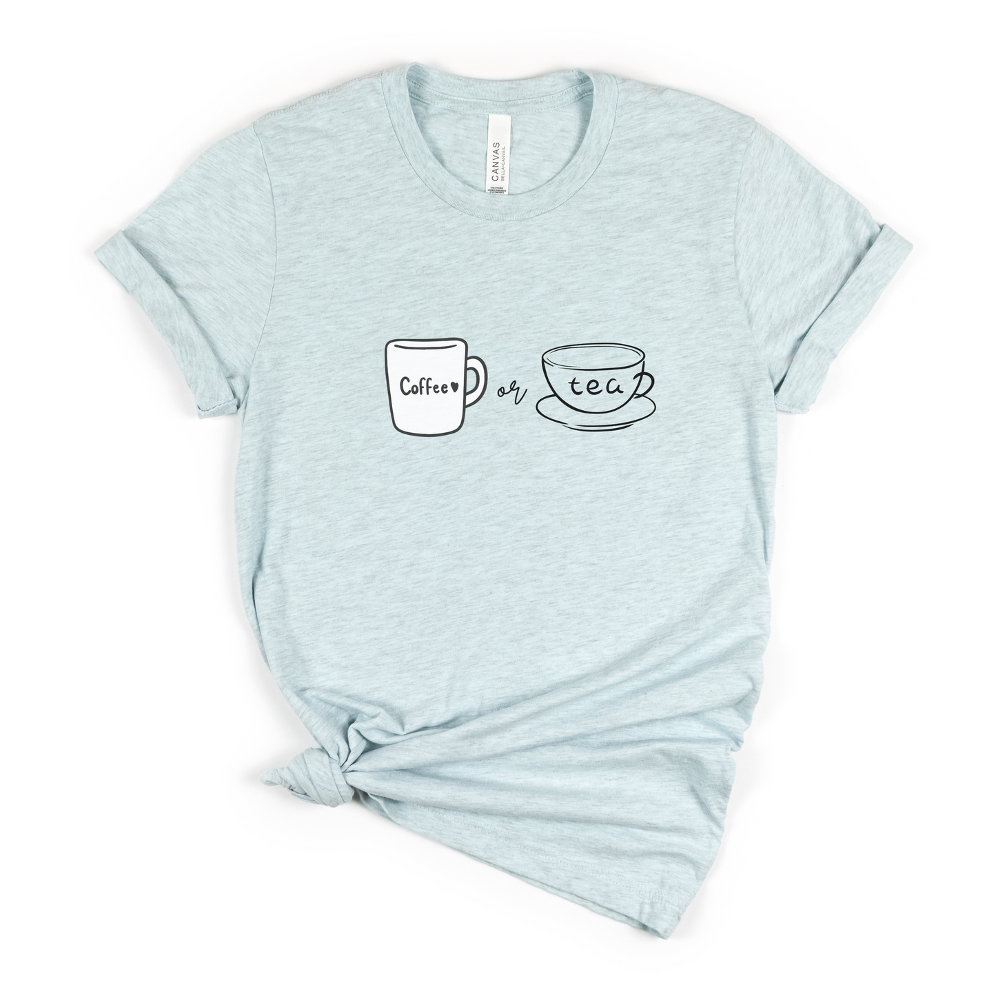 Coffee or Tea Unisex Jersey Short Sleeve Tee