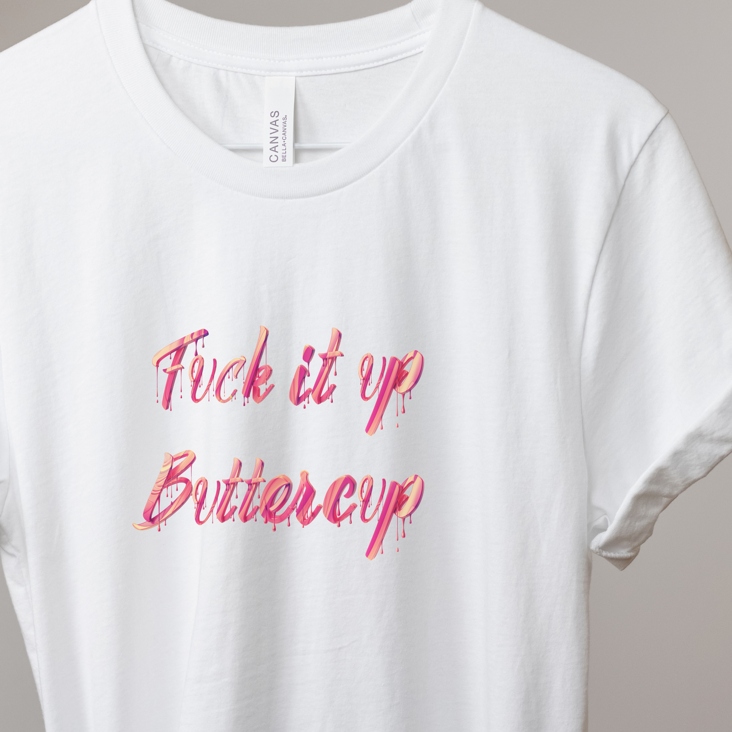 Fuck it up Buttercup Jersey Short Sleeve Tee