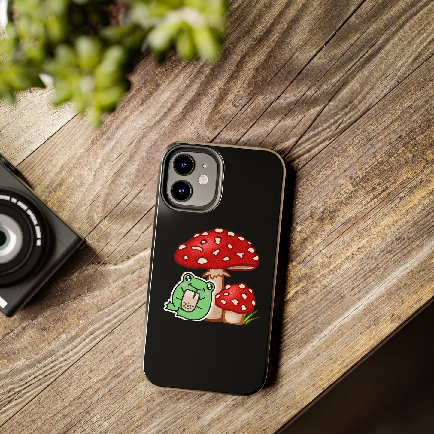 Frog Mushroom Tough Phone Cases