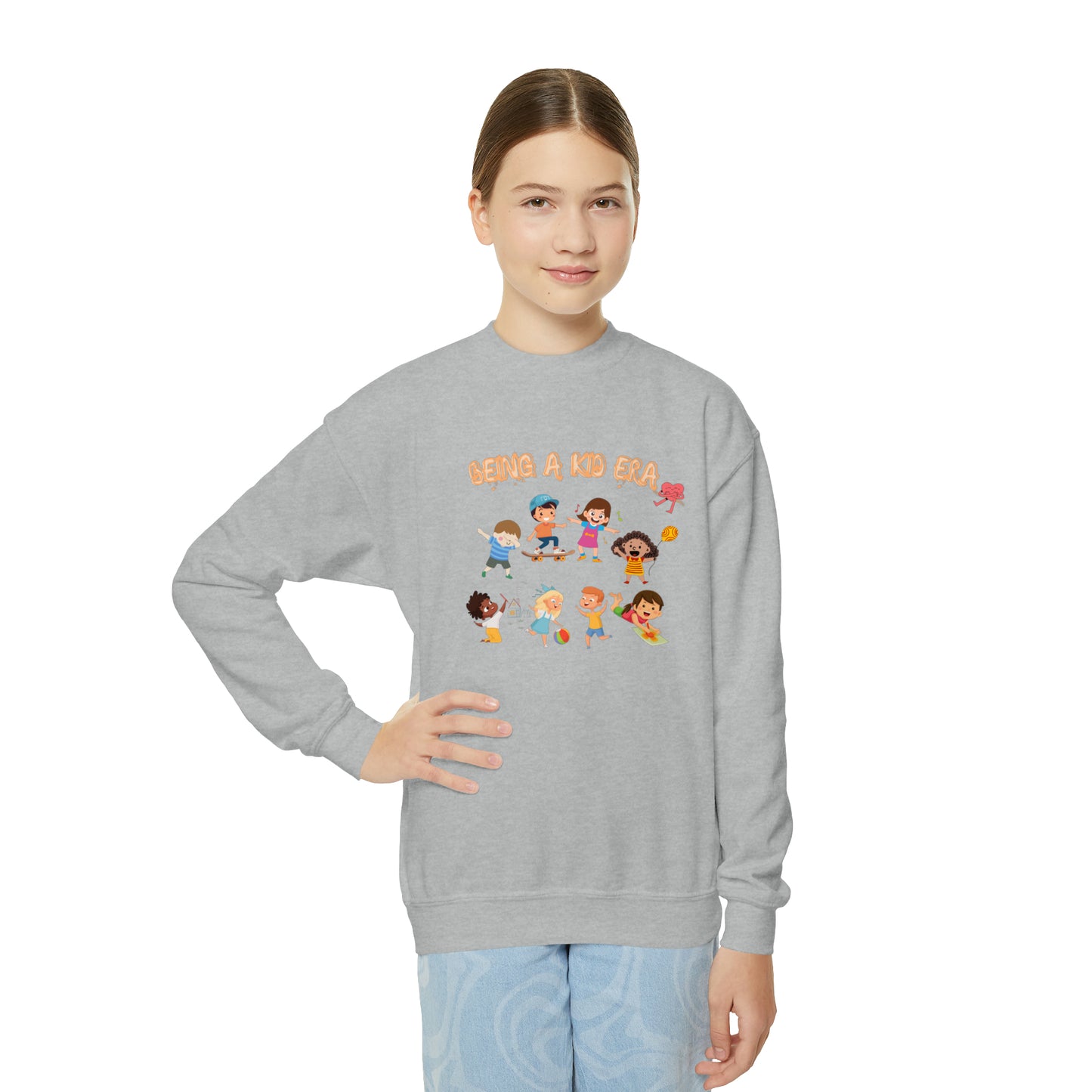 Being a Kid Era Youth Crewneck Sweatshirt