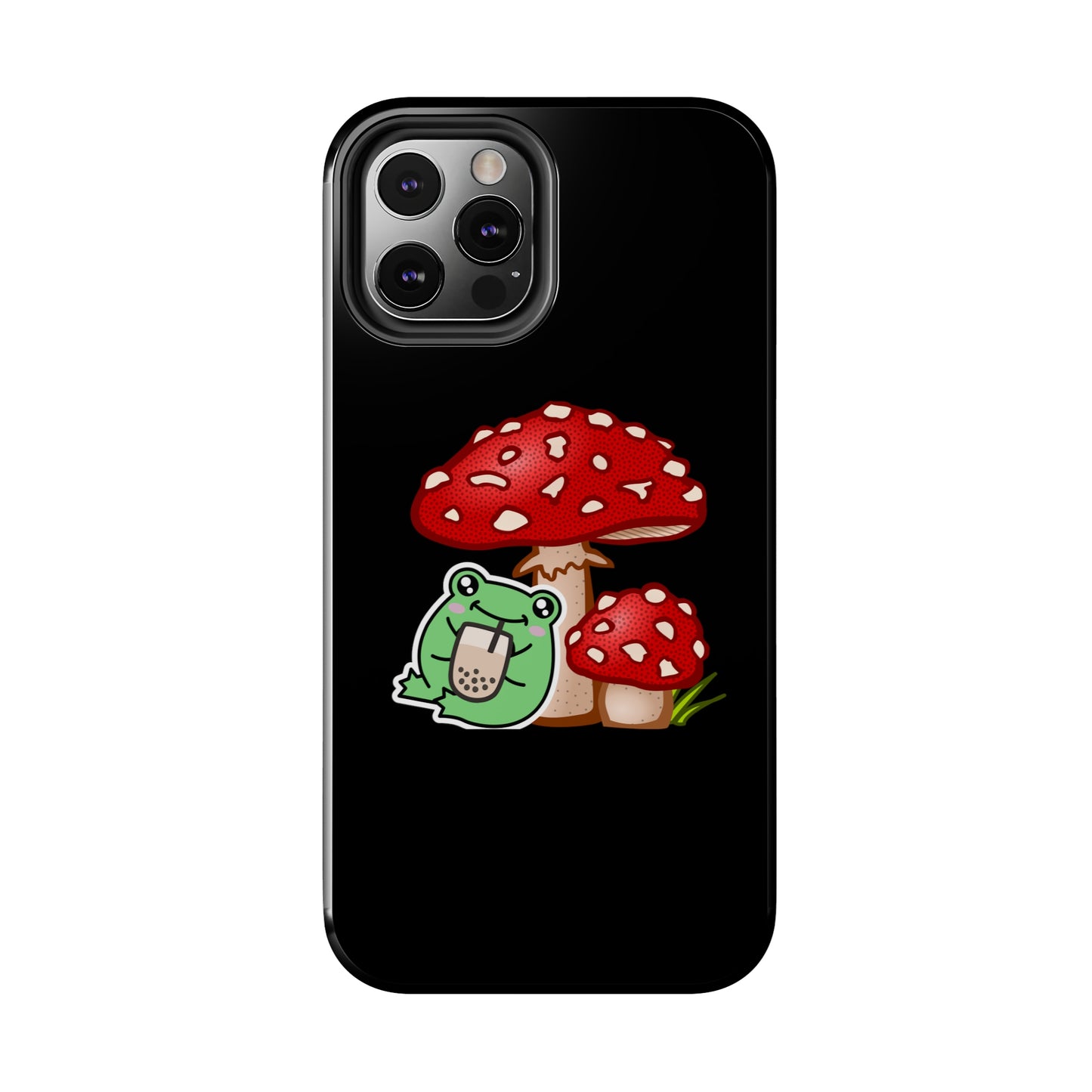 Frog Mushroom Tough Phone Cases