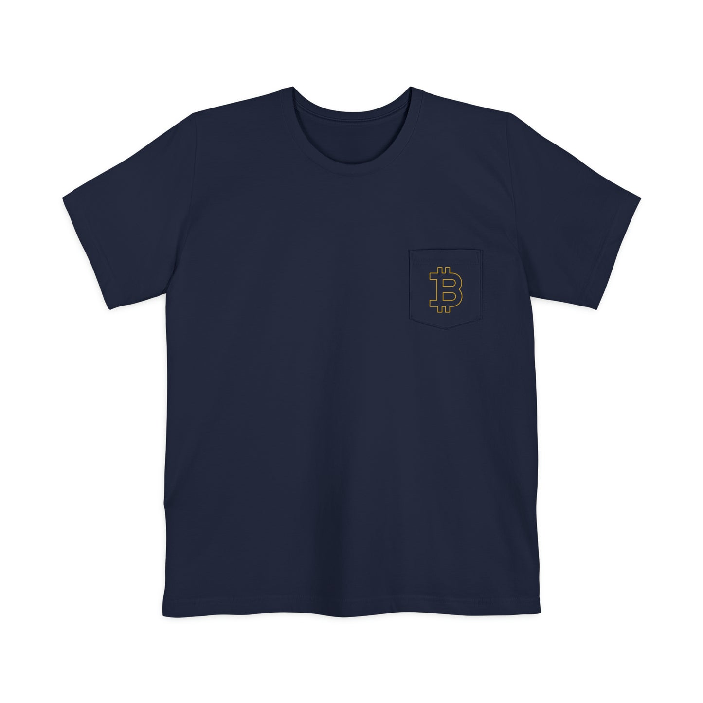 Bitcoin Unisex Pocket T-shirt