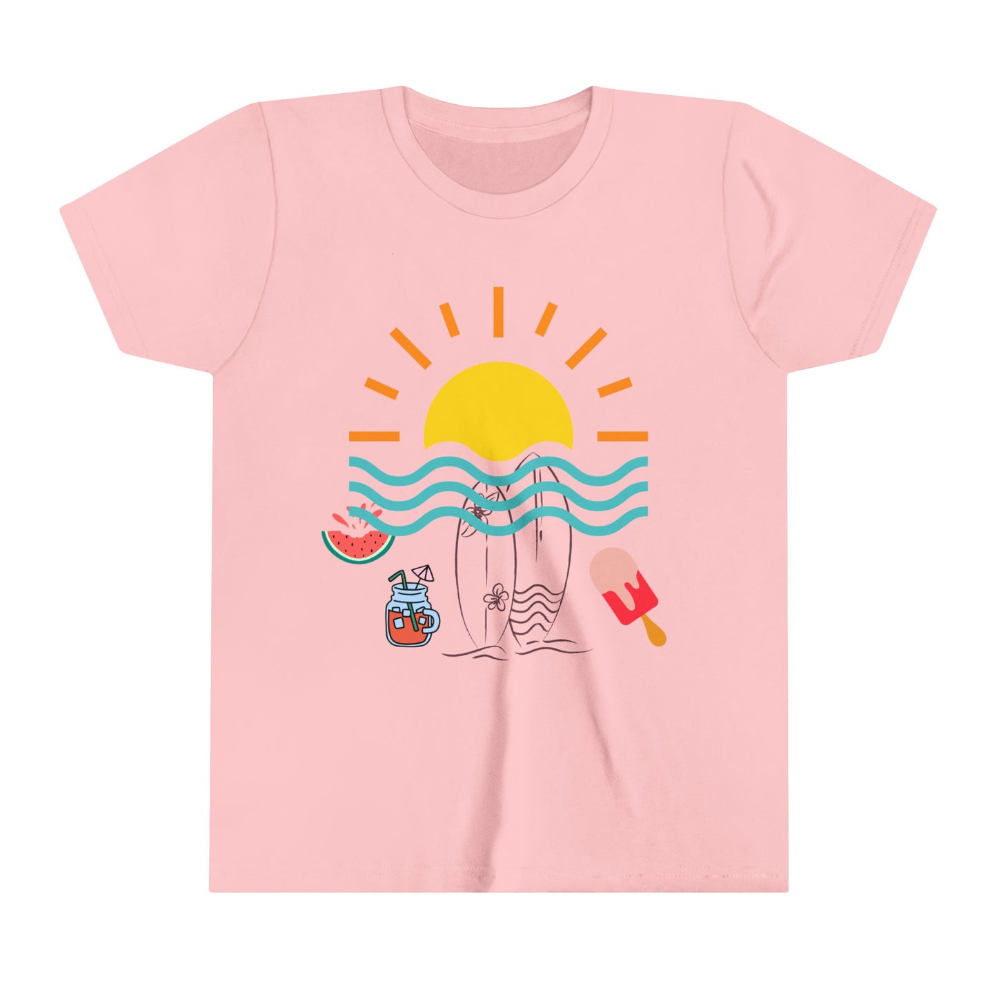 Summer Vibes Youth Short Sleeve Tee