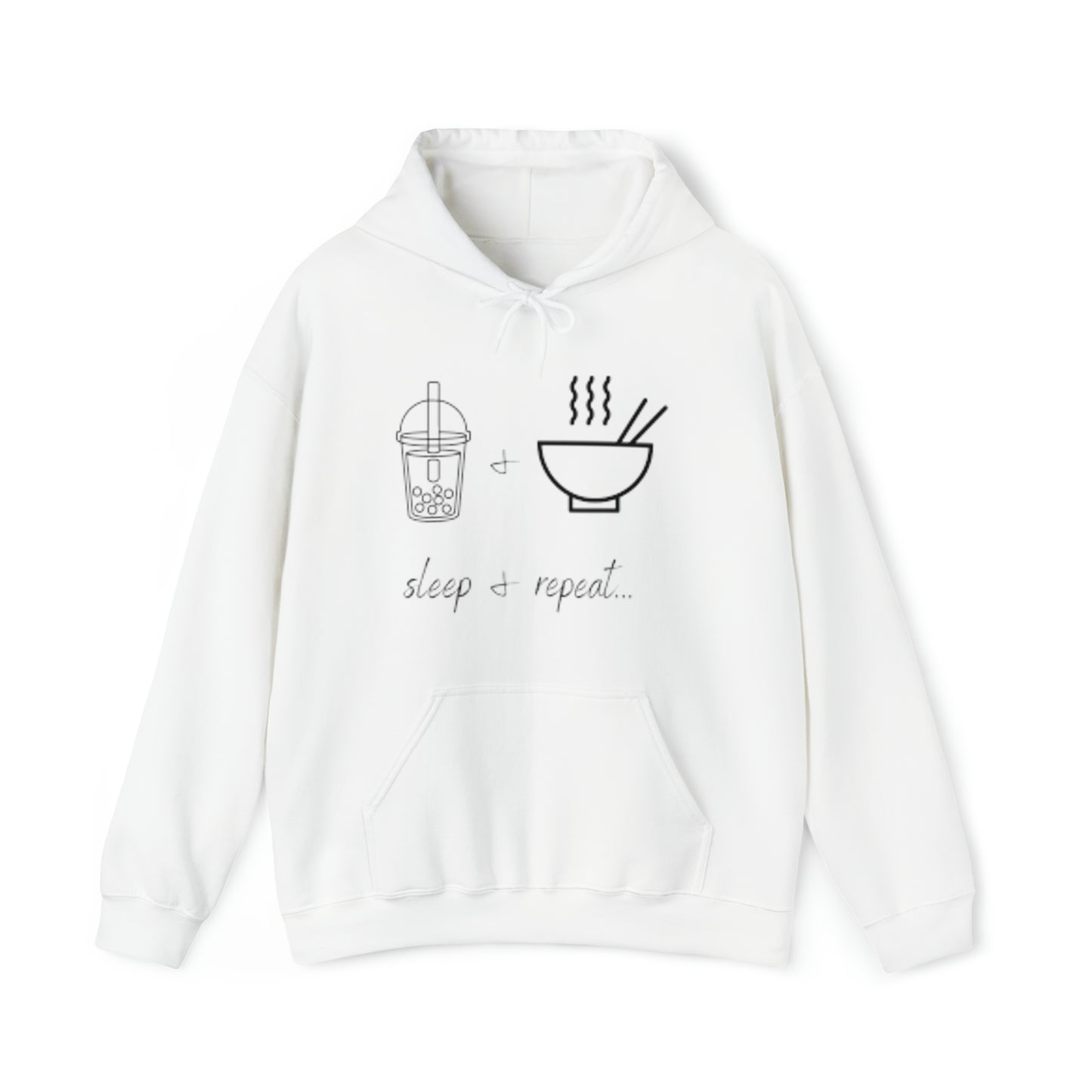 Boba Tea Unisex Heavy Blend™ Hooded Sweatshirt