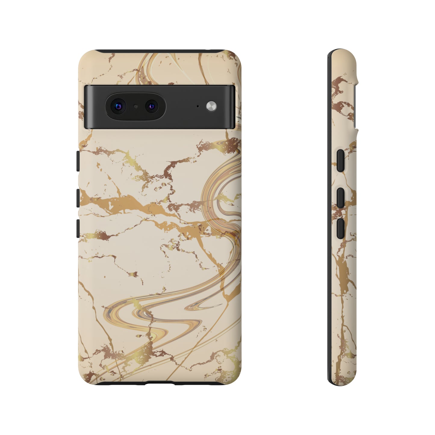 Gold Marble Tough Cases