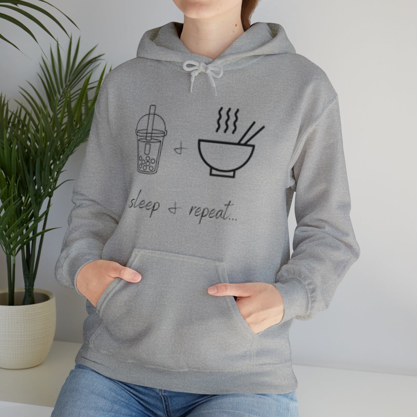 Boba Tea Unisex Heavy Blend™ Hooded Sweatshirt