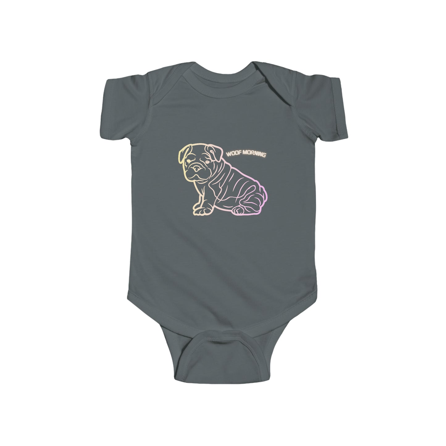 English Bulldog Infant Fine Jersey Bodysuit