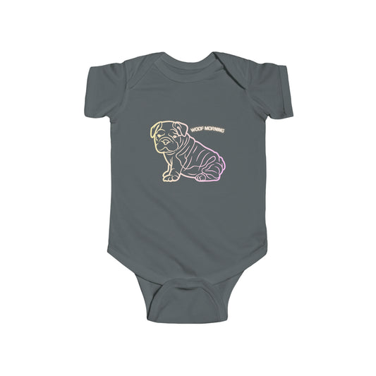 English Bulldog Infant Fine Jersey Bodysuit