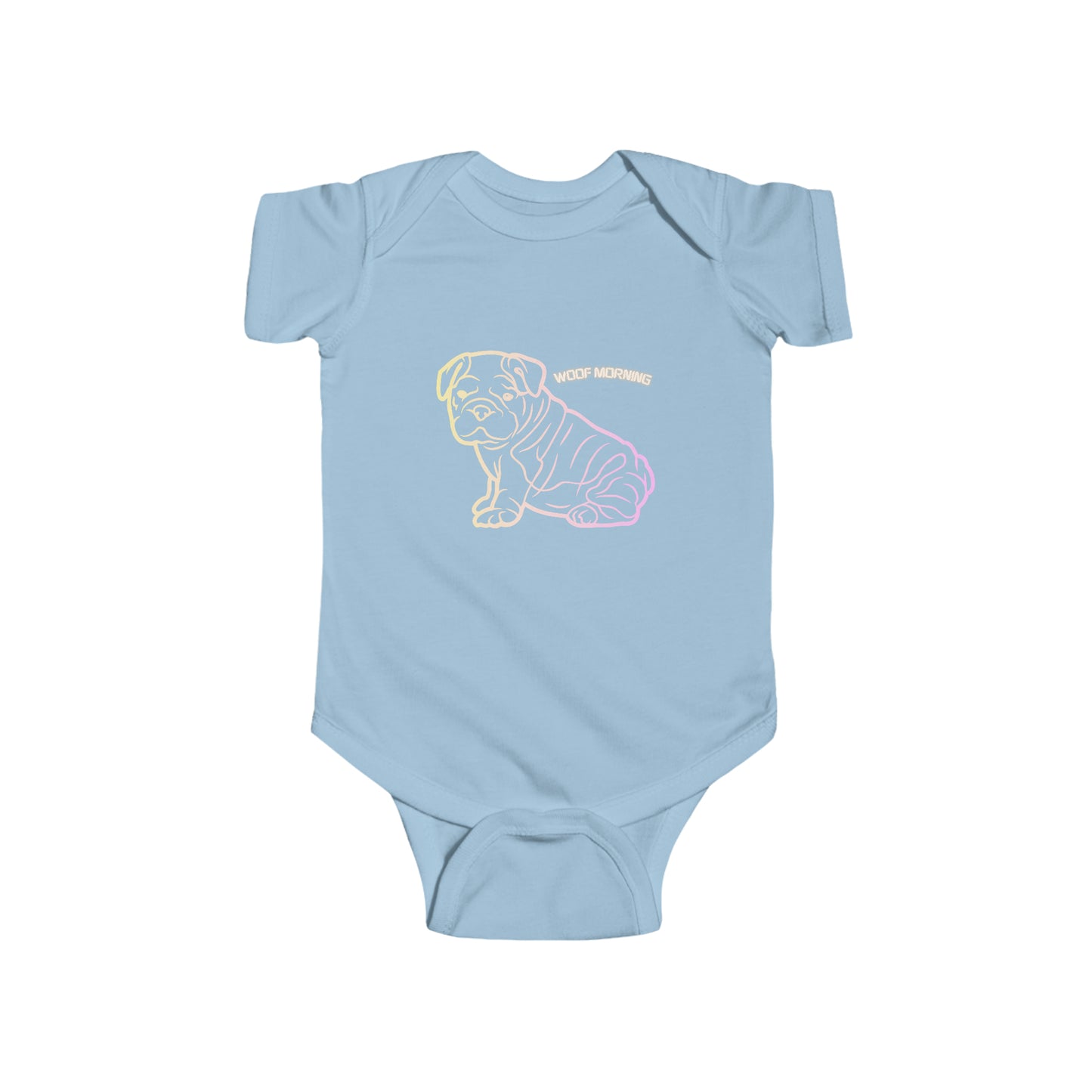 English Bulldog Infant Fine Jersey Bodysuit