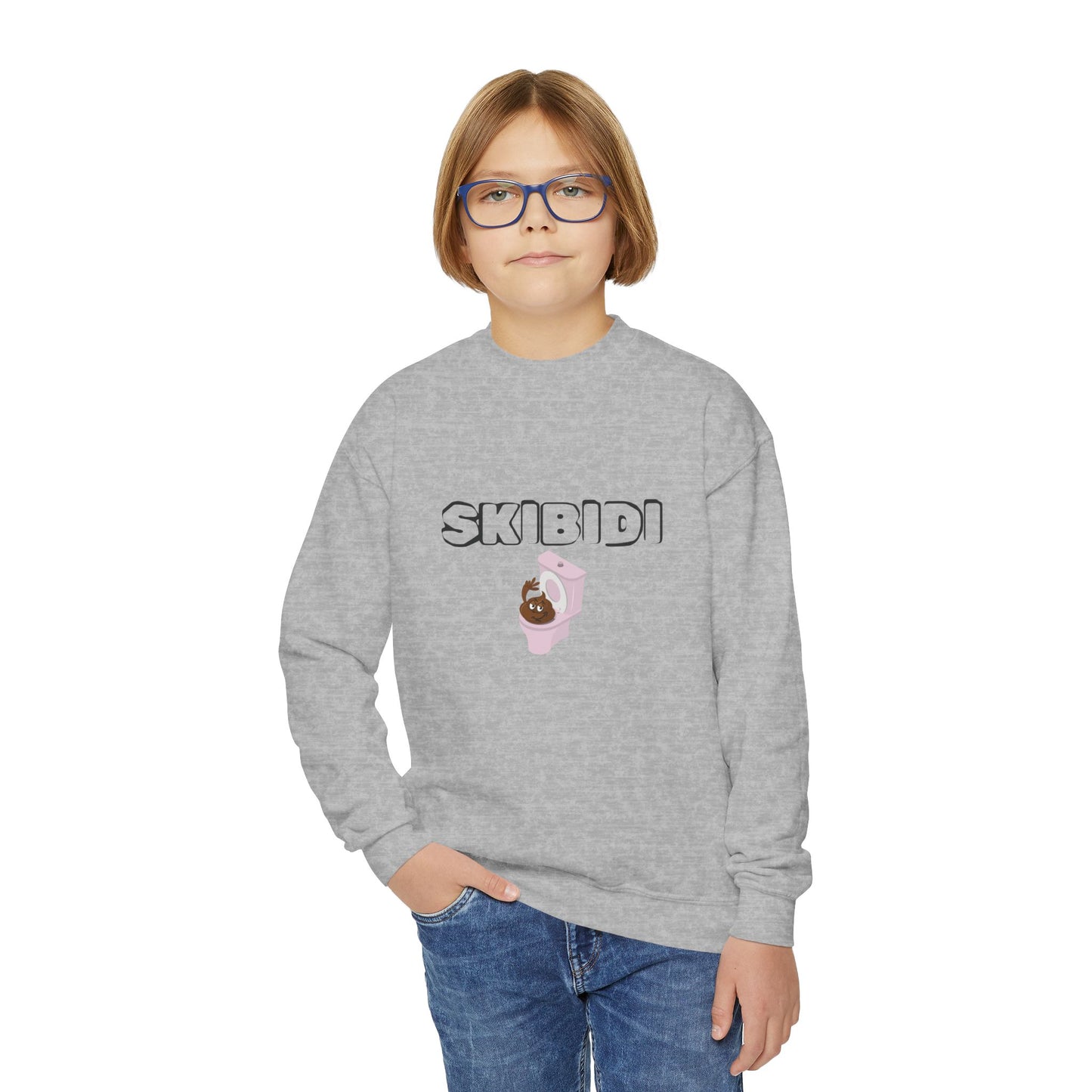 SKIBIDI TOILET Youth Crewneck Sweatshirt