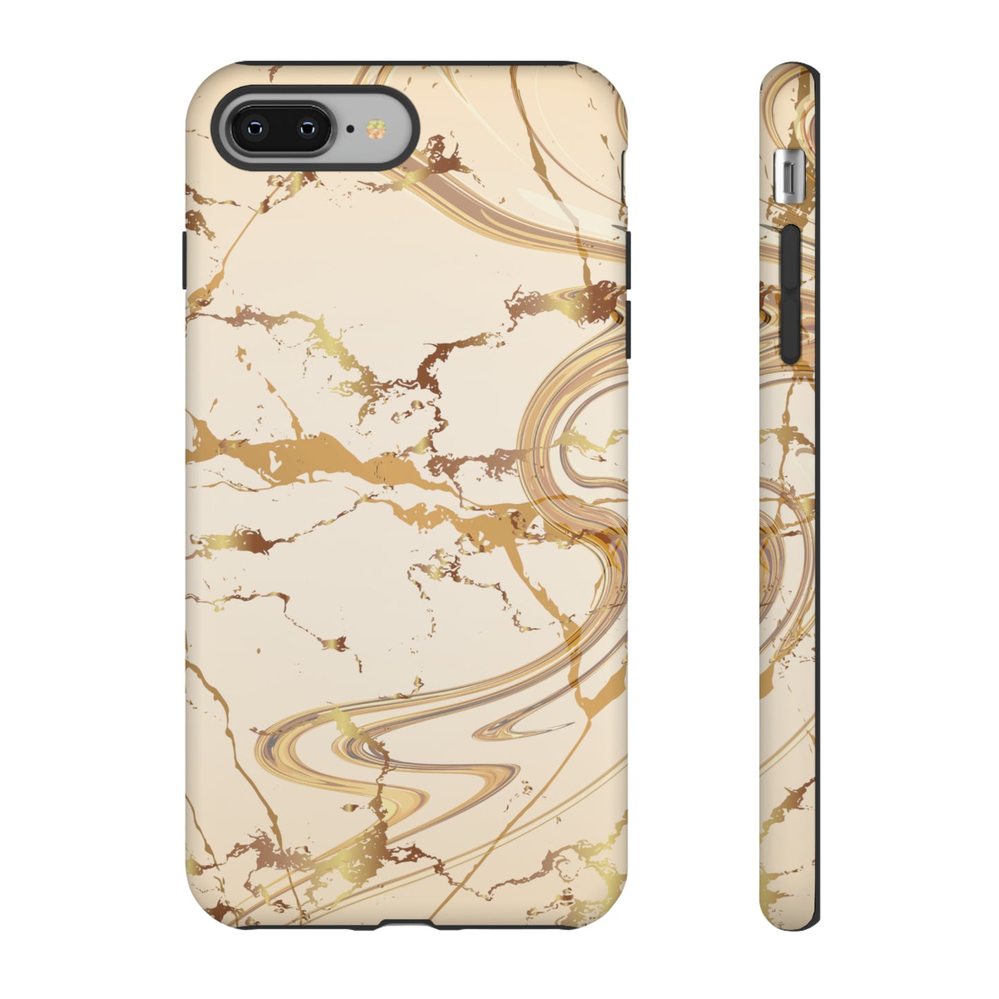 Gold Marble Tough Cases