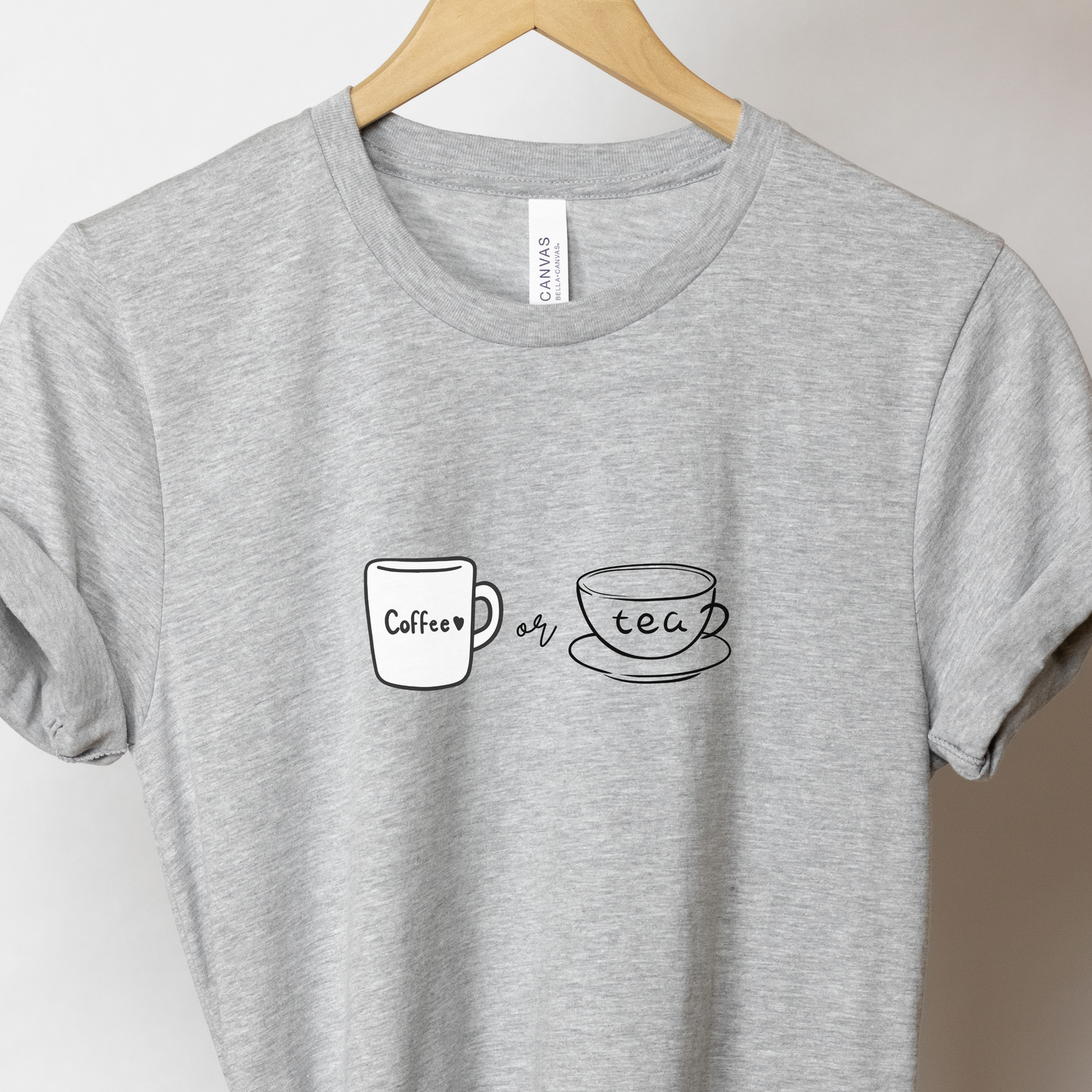 Coffee or Tea Unisex Jersey Short Sleeve Tee