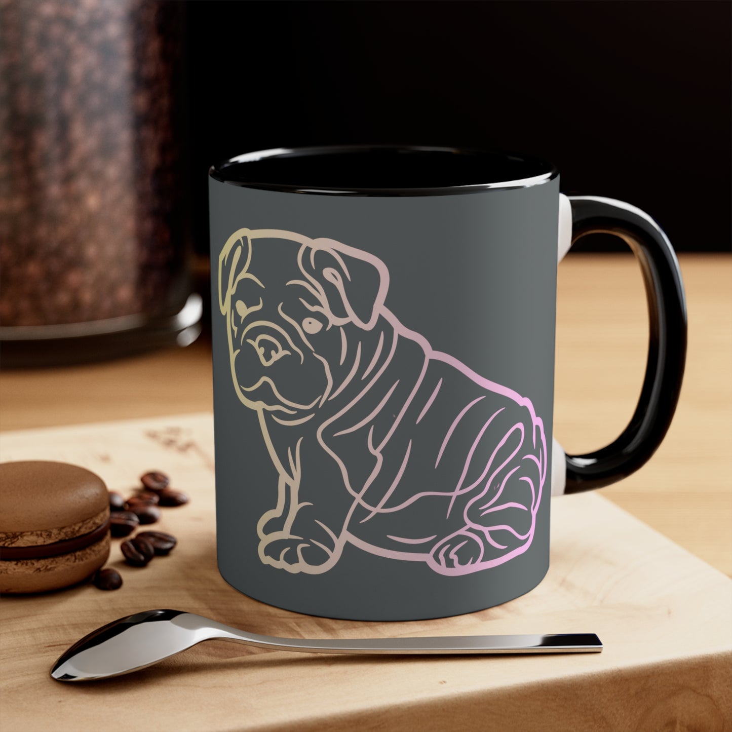 English Bulldog Accent Coffee Mug, 11oz