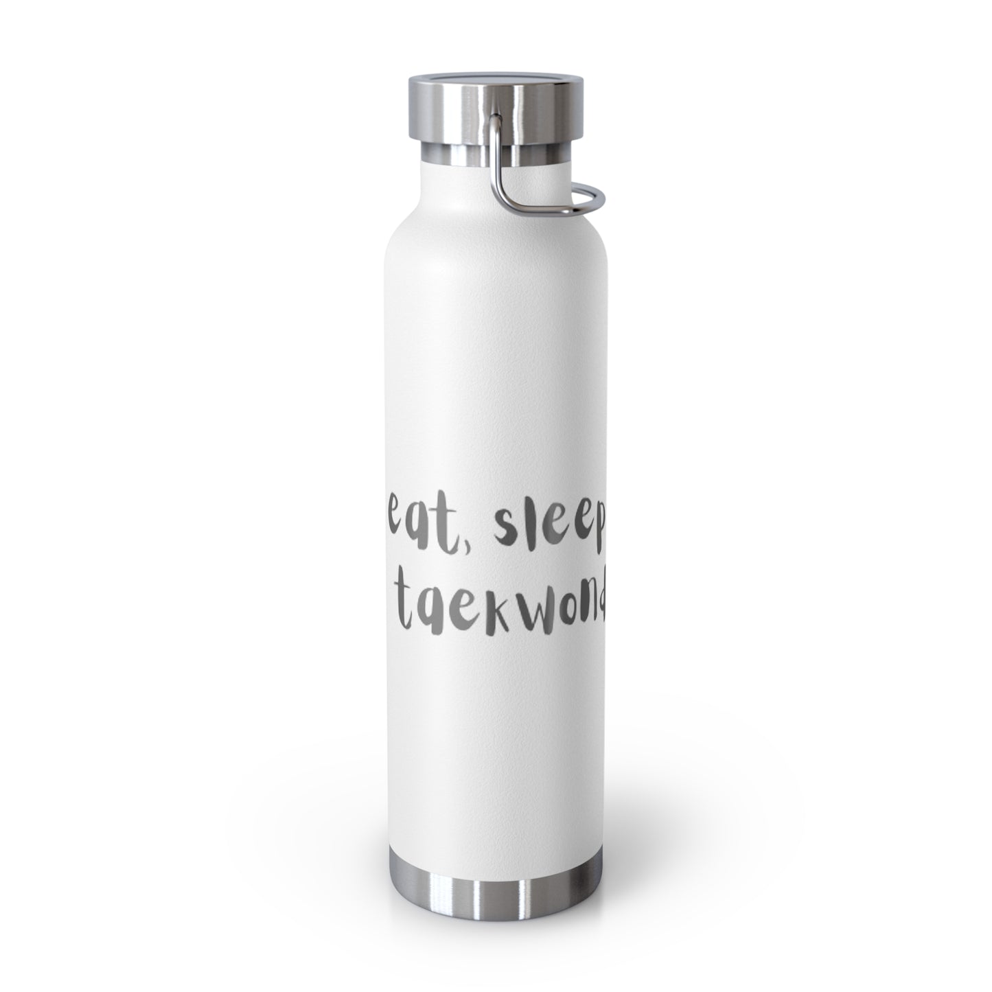 Copper Vacuum Insulated Bottle, 22oz - Taekwondo Design