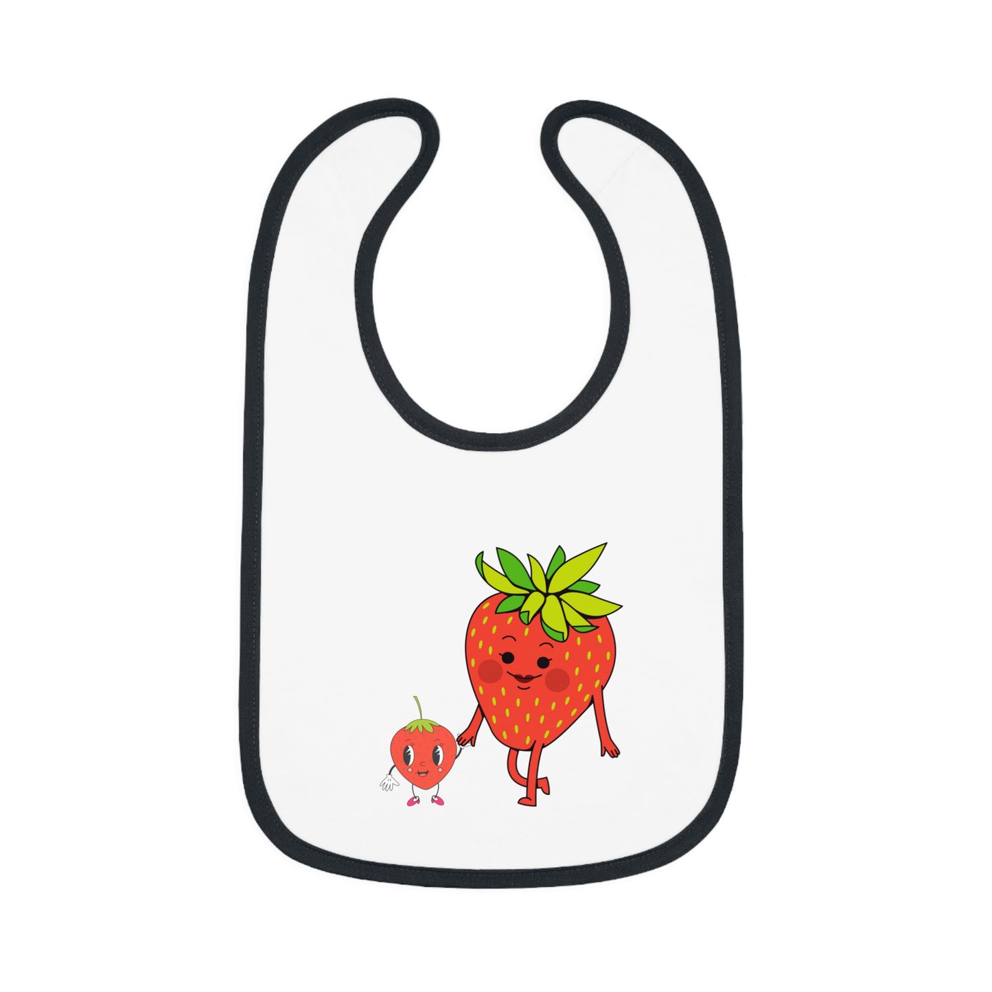 Strawberries Baby Bib