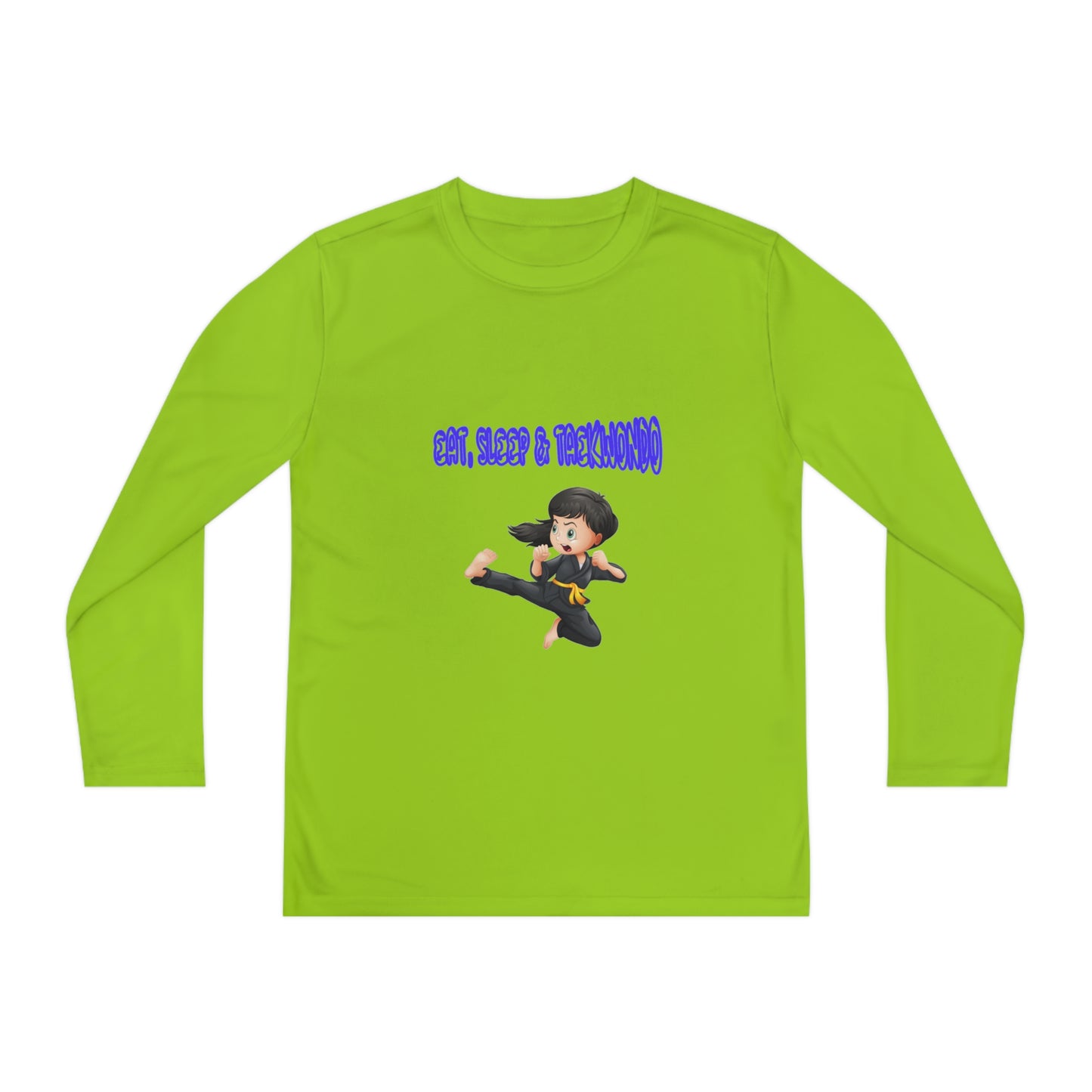 Taekwondo Youth Long Sleeve Competitor Tee