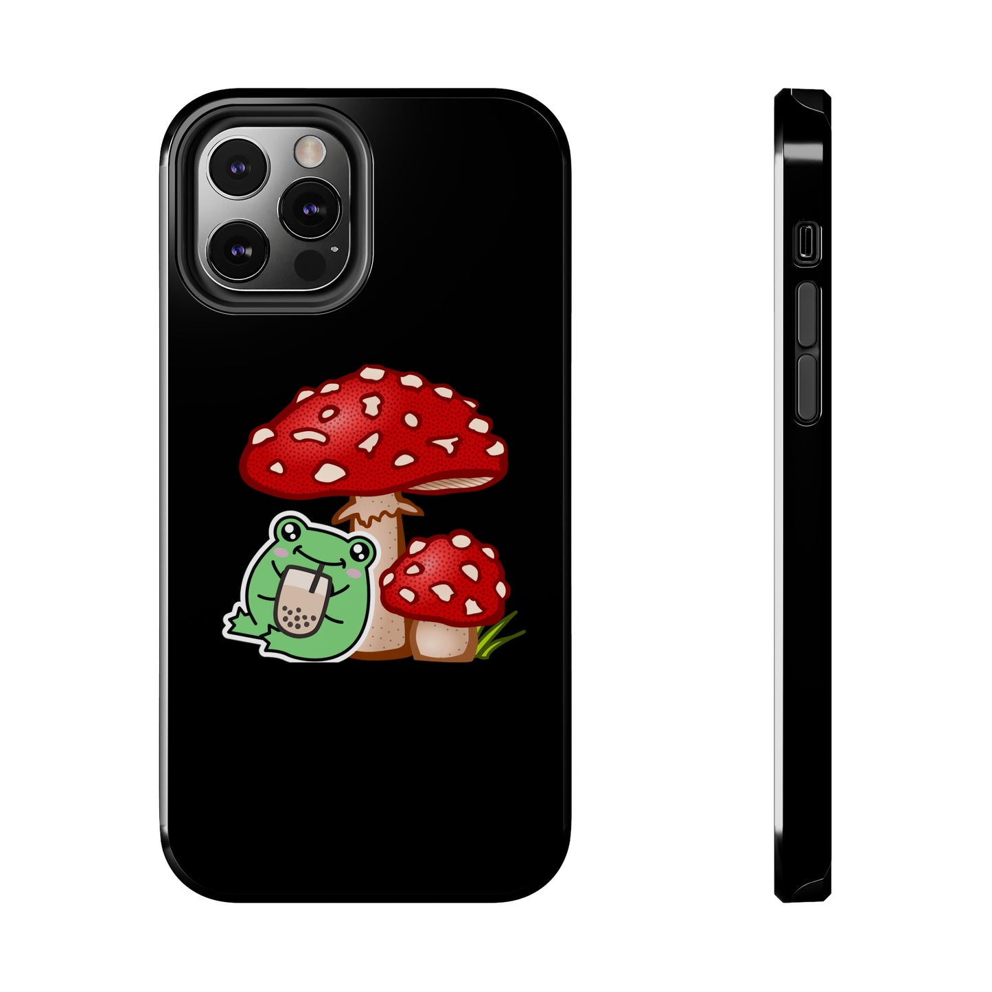 Frog Mushroom Tough Phone Cases