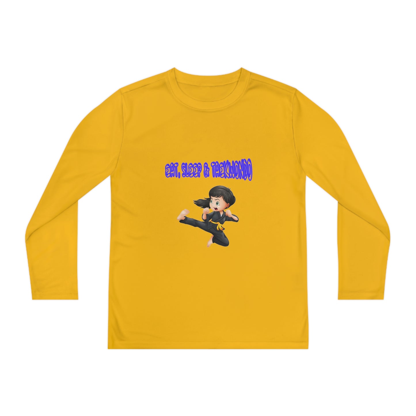 Taekwondo Youth Long Sleeve Competitor Tee