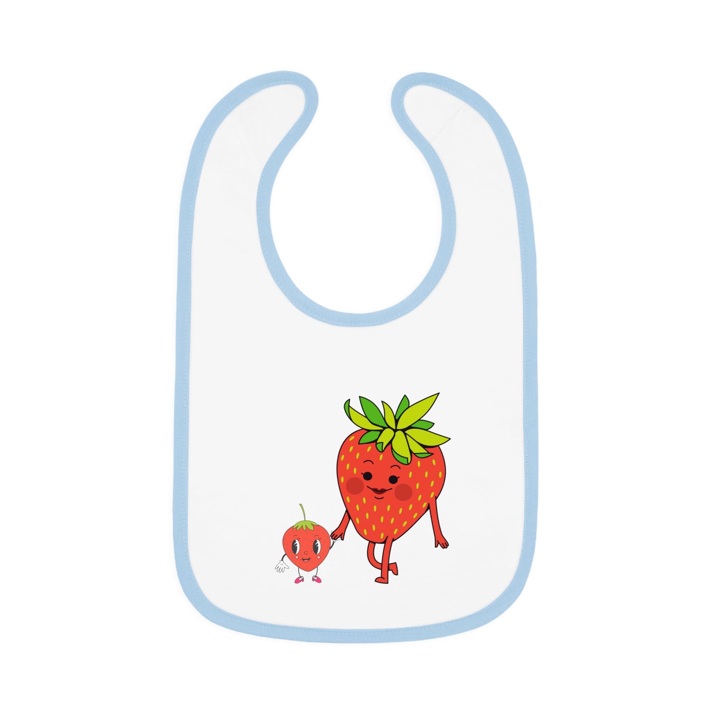 Strawberries Baby Bib