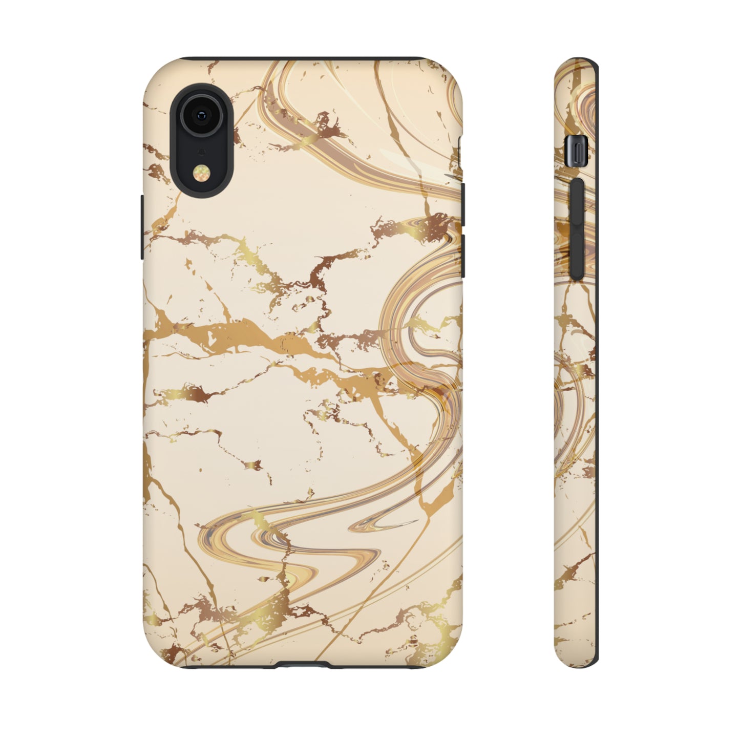 Gold Marble Tough Cases