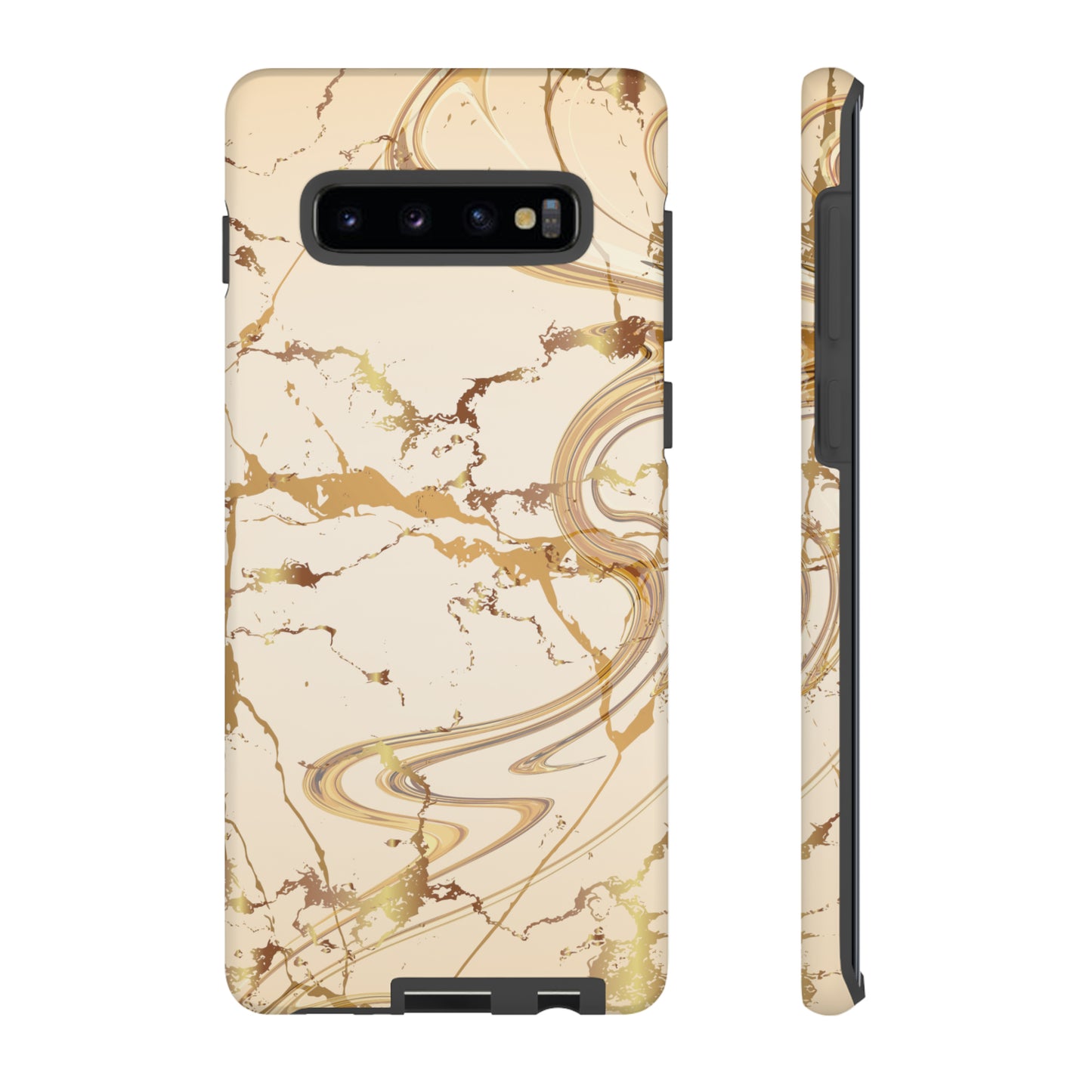 Gold Marble Tough Cases