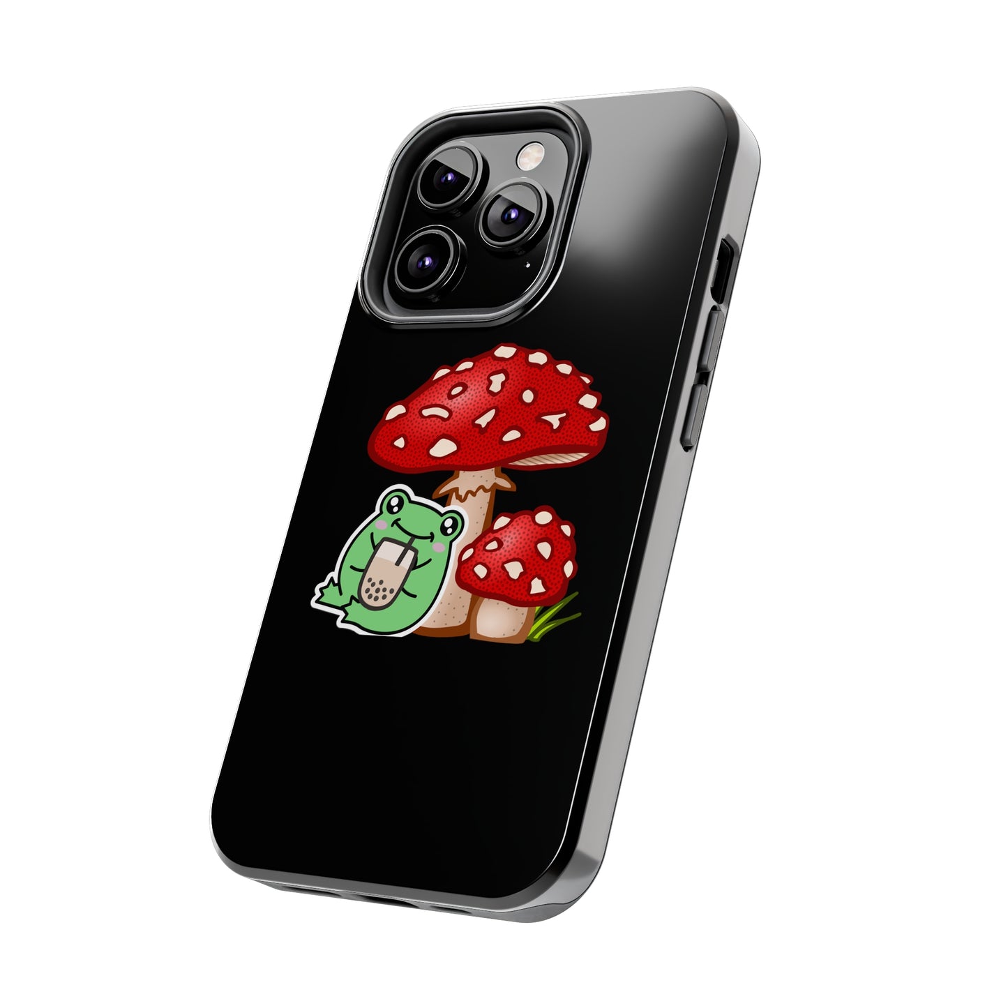 Frog Mushroom Tough Phone Cases