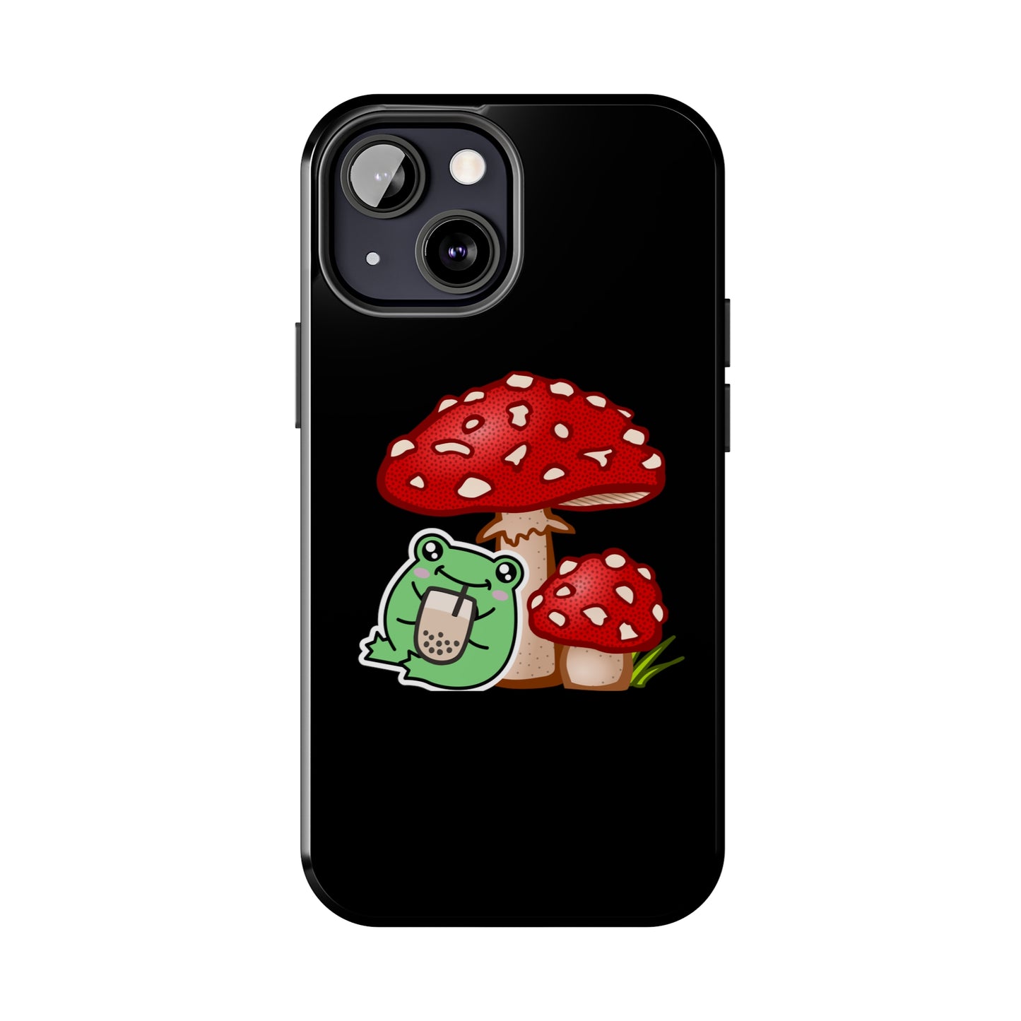 Frog Mushroom Tough Phone Cases