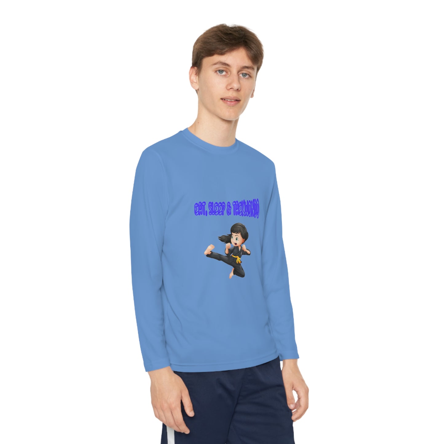 Taekwondo Youth Long Sleeve Competitor Tee
