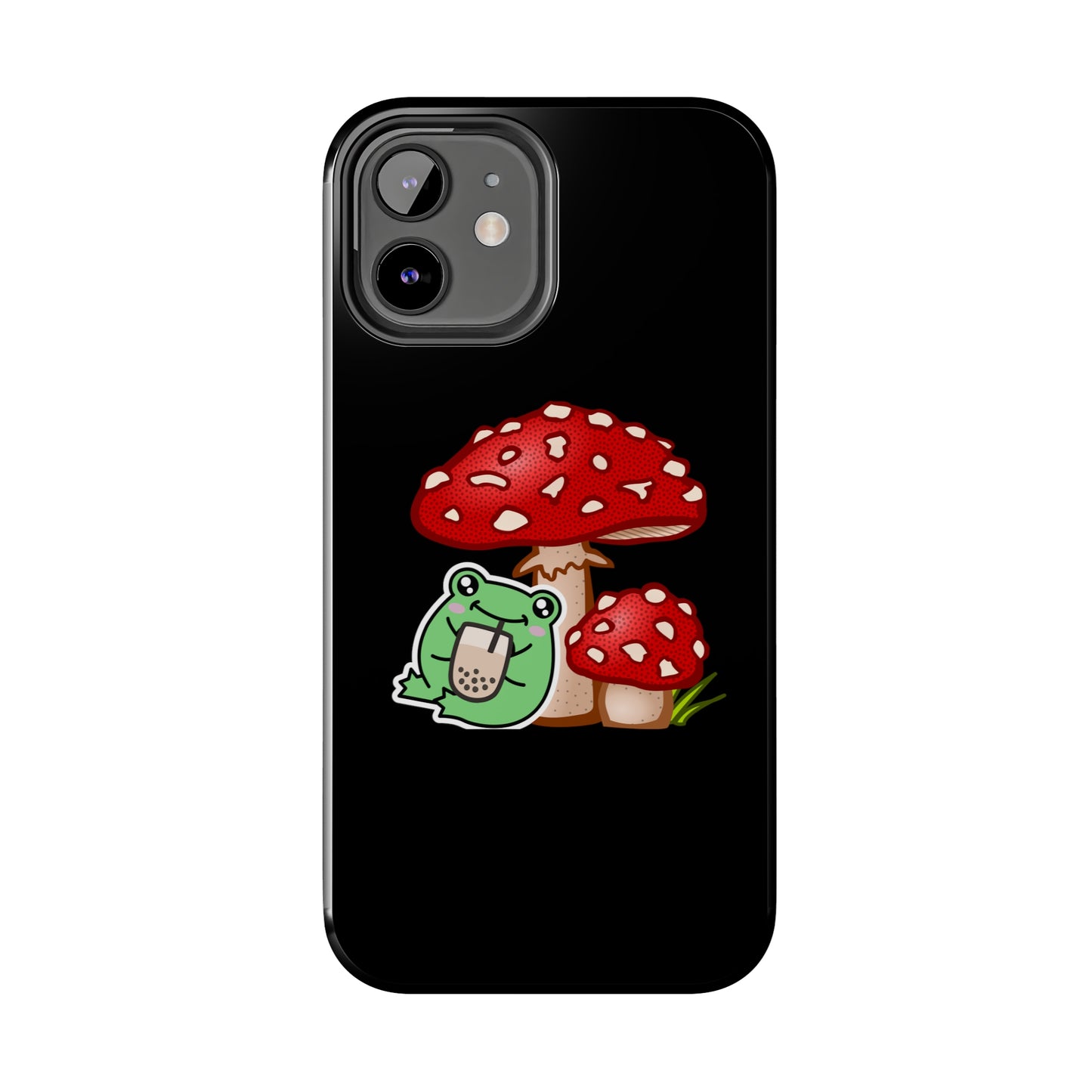 Frog Mushroom Tough Phone Cases