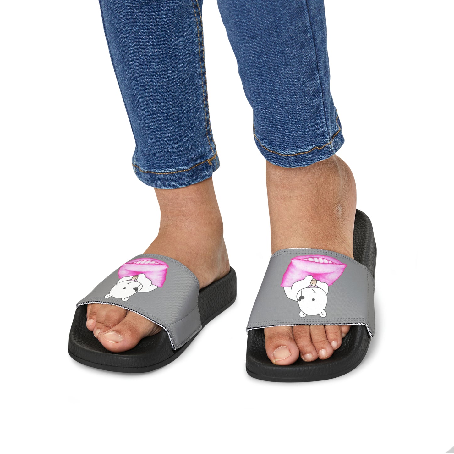 Youth Boba Bear Slide Sandals