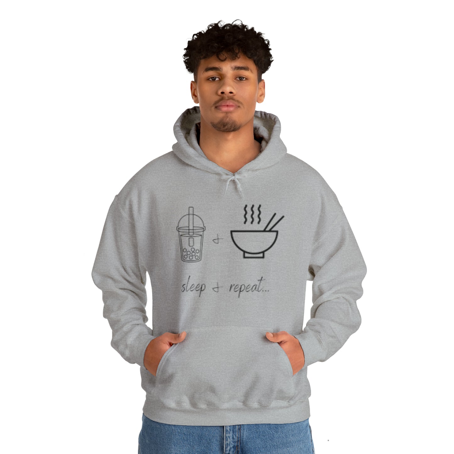 Boba Tea Unisex Heavy Blend™ Hooded Sweatshirt