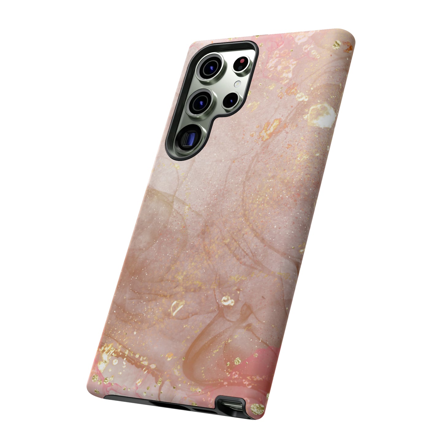 Rose Gold Marble Phone Tough Cases