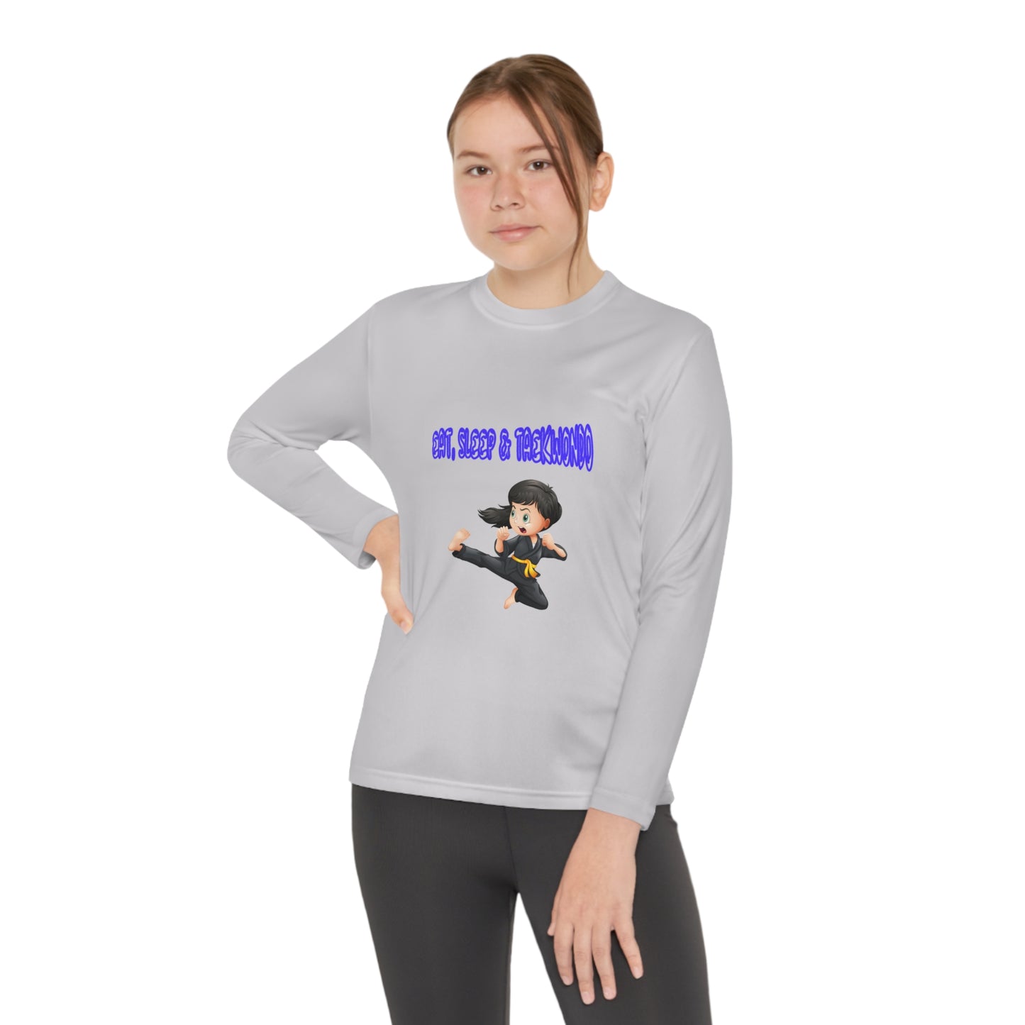 Taekwondo Youth Long Sleeve Competitor Tee