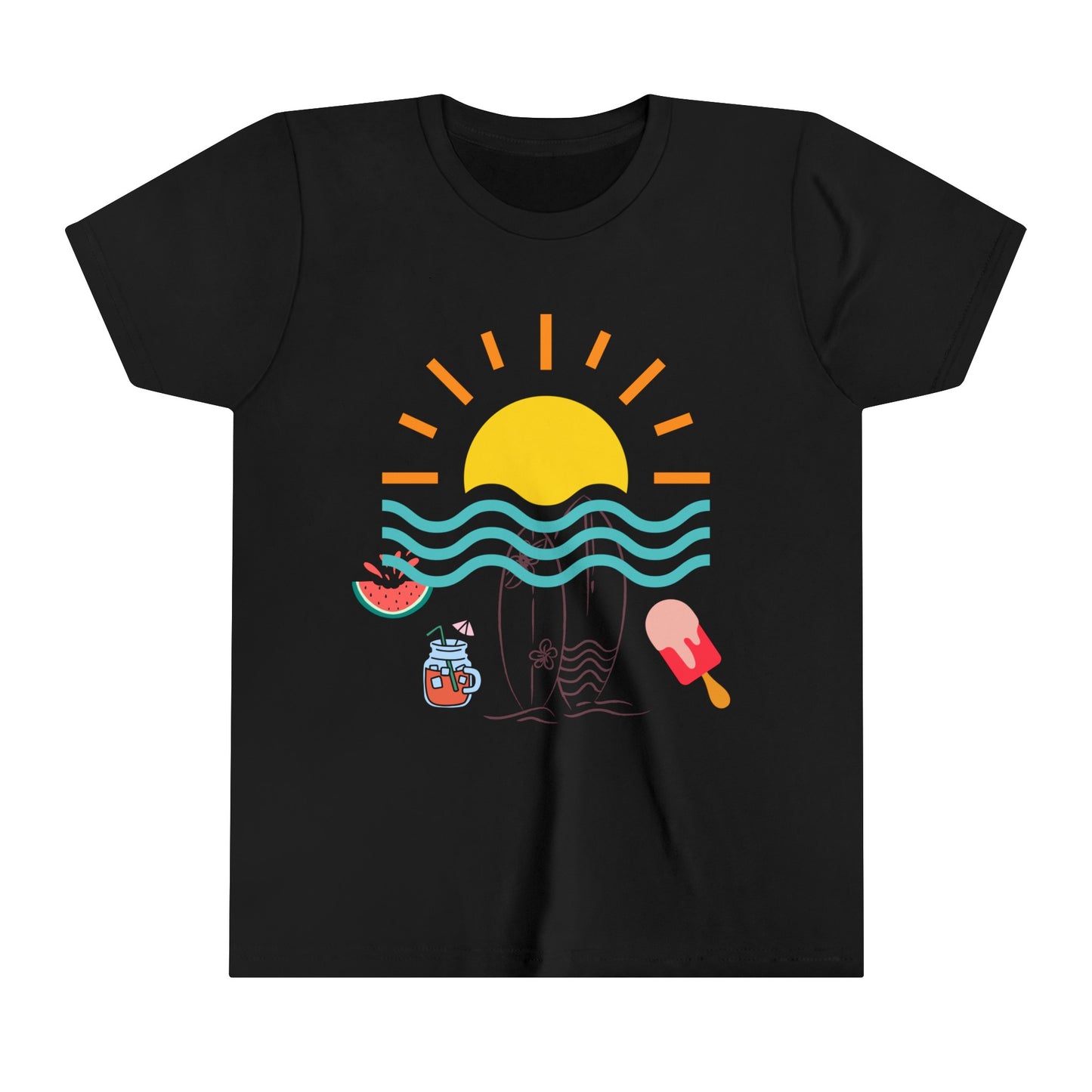 Summer Vibes Youth Short Sleeve Tee