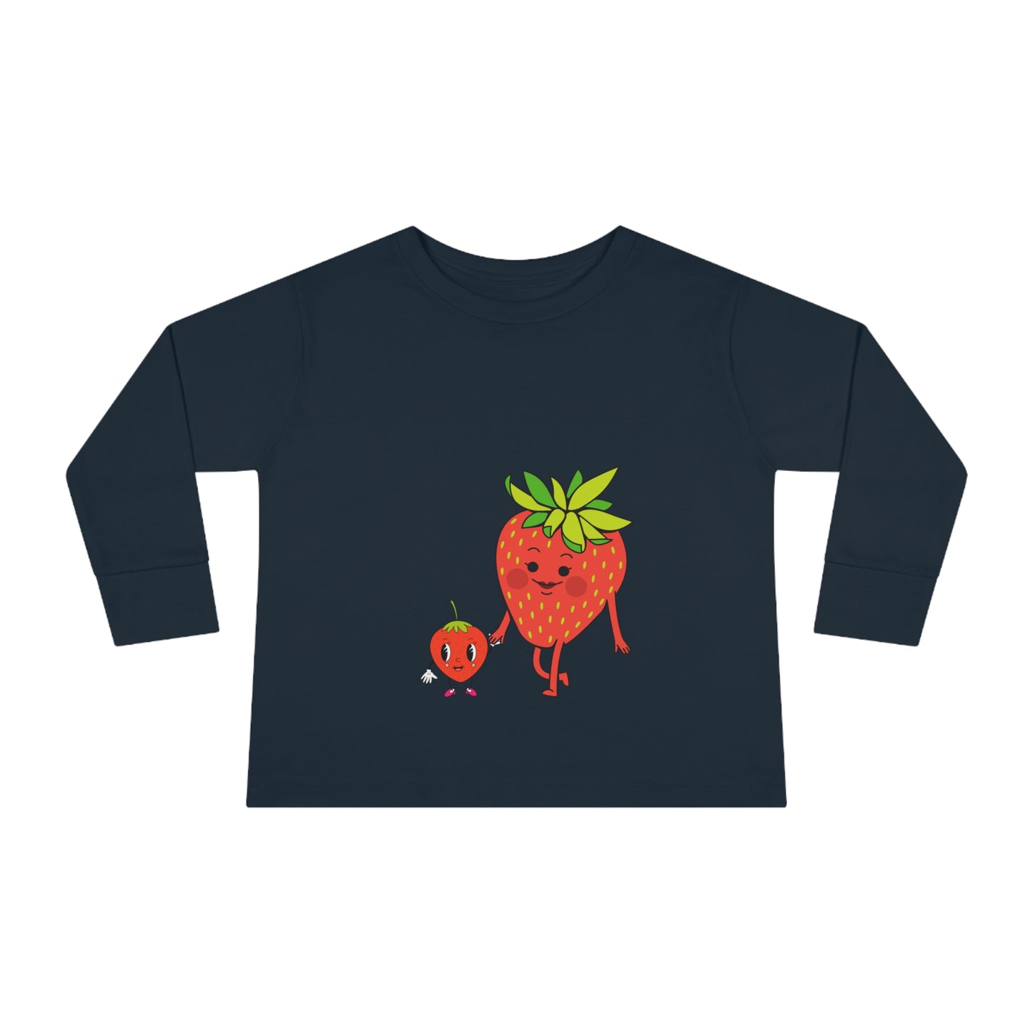 Strawberries Toddler Long Sleeve Tee