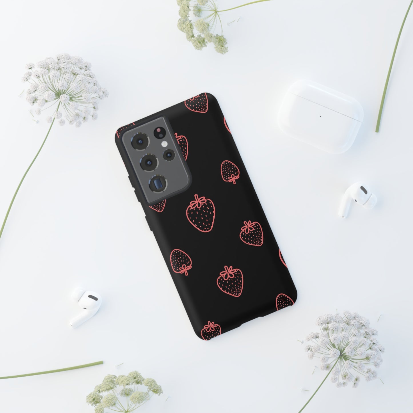 Strawberries Phone Tough Cases